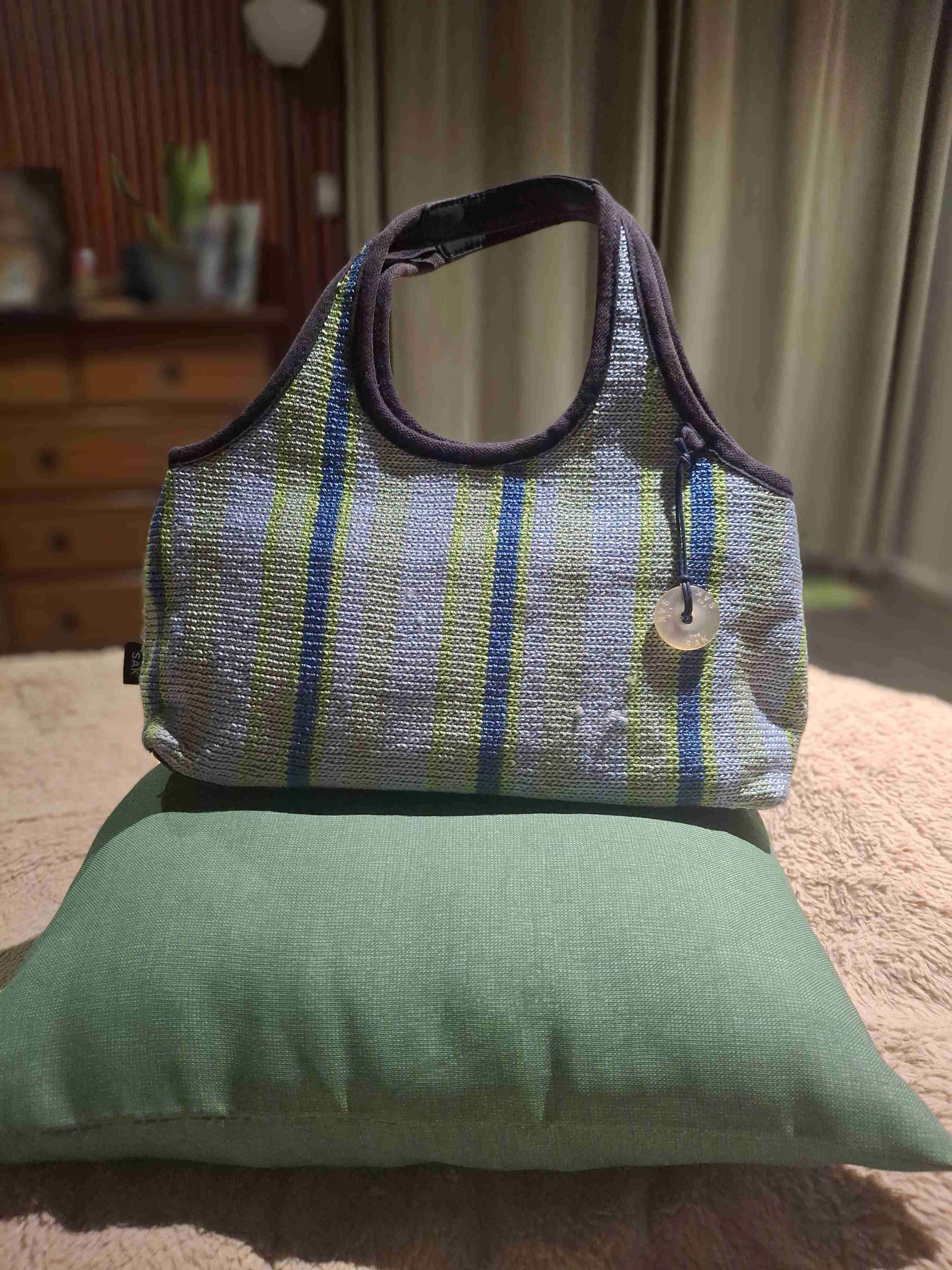 Bolso tejido The Sak