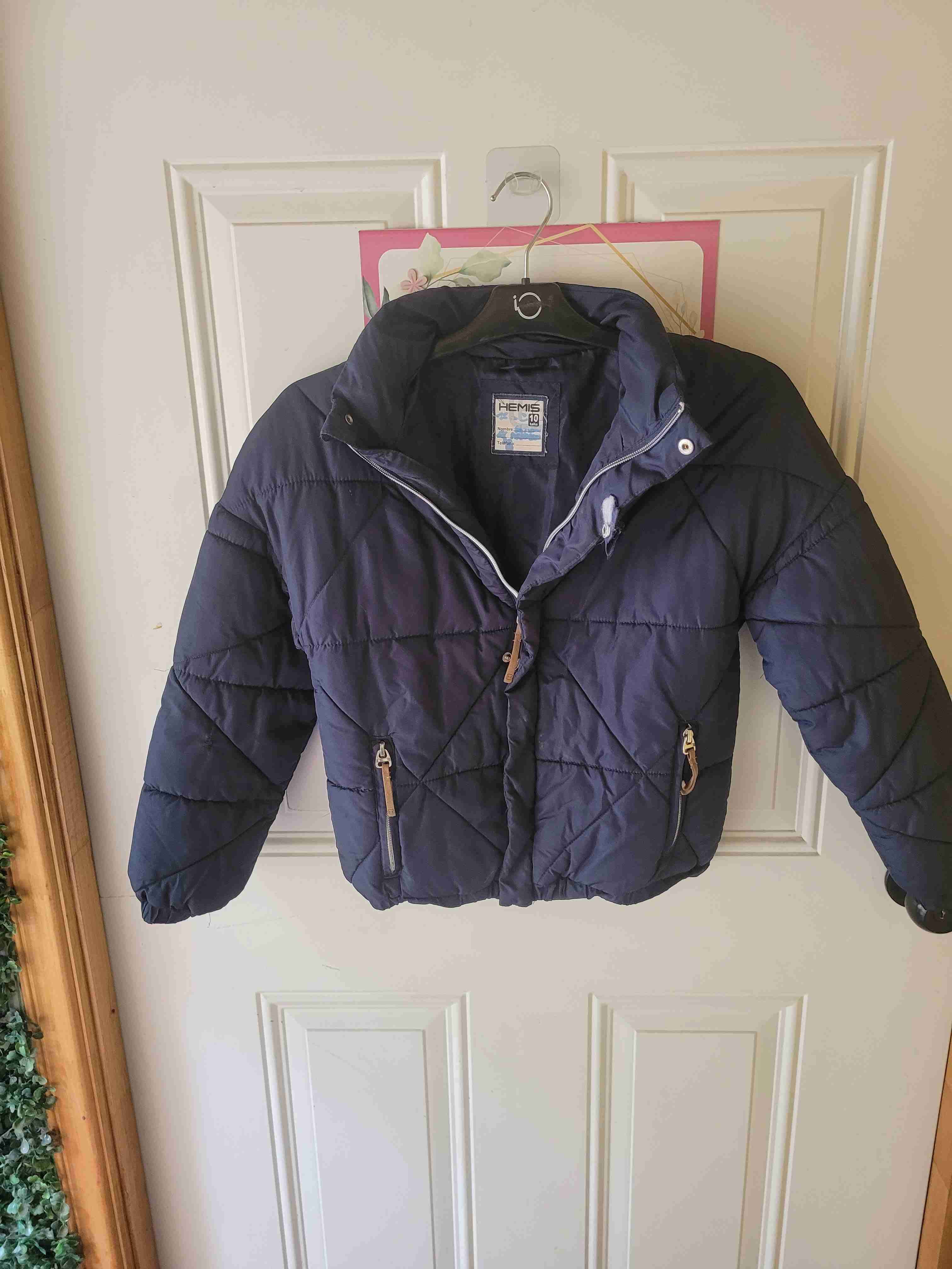 Chaqueta acolchada azul marino - miniatura 2