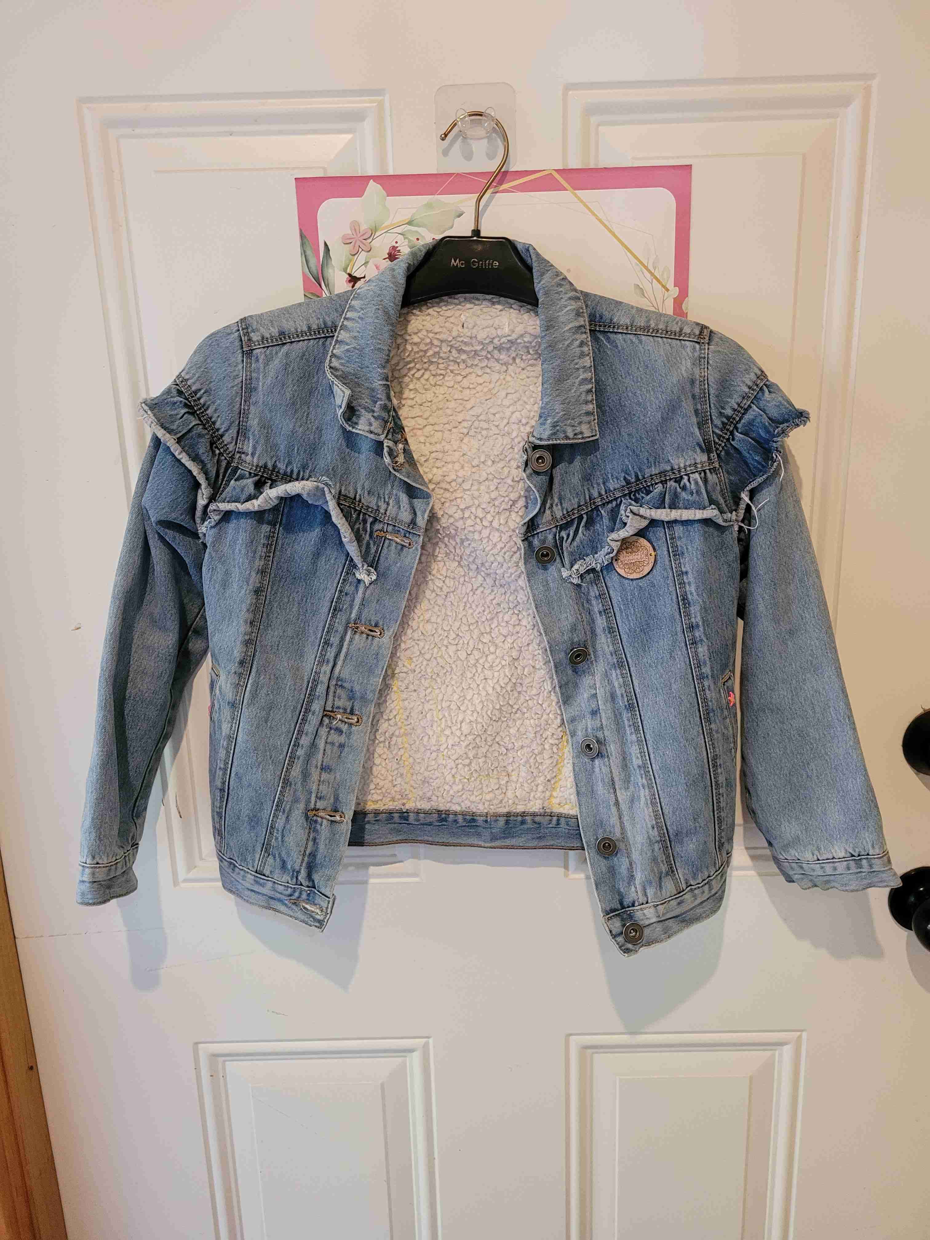 Chaqueta mezclilla con forro - miniatura 1