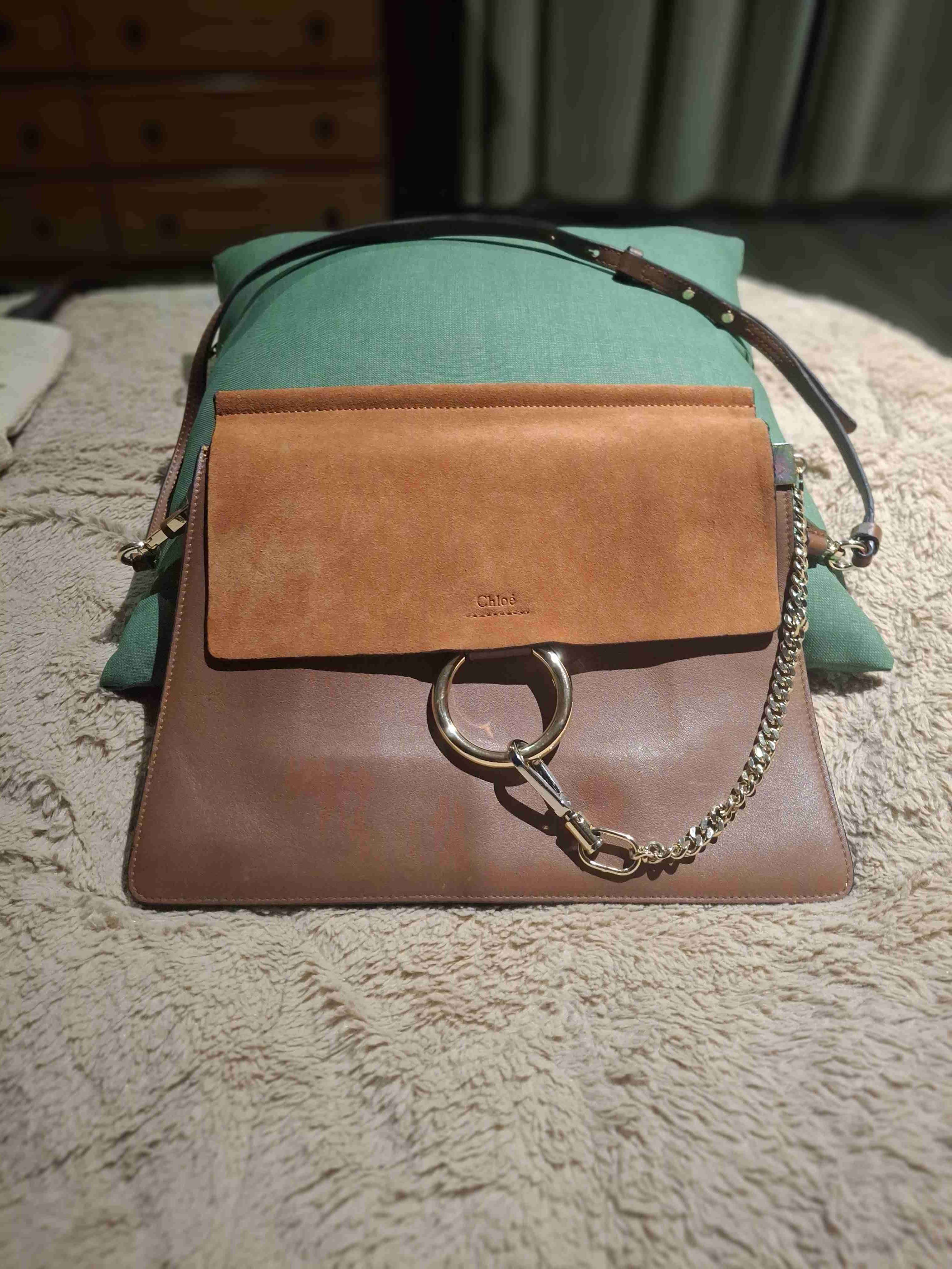 Chloé Faye original puro cuero - miniatura 1