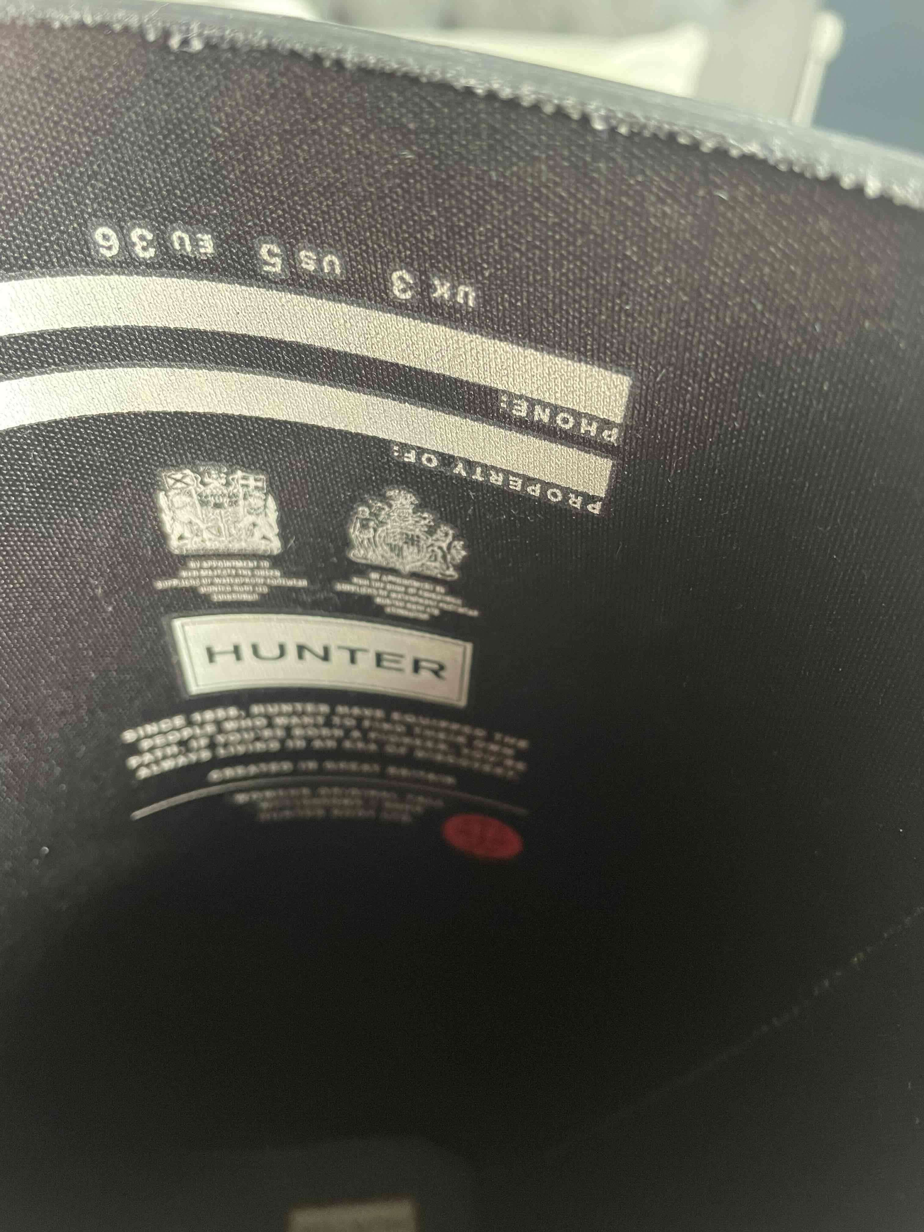 Botas de lluvia Hunter negras - 3