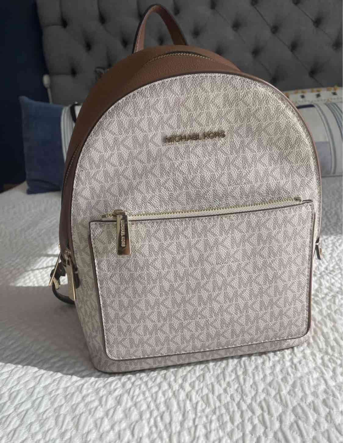 Mochila beige Michael Kors - miniatura 2