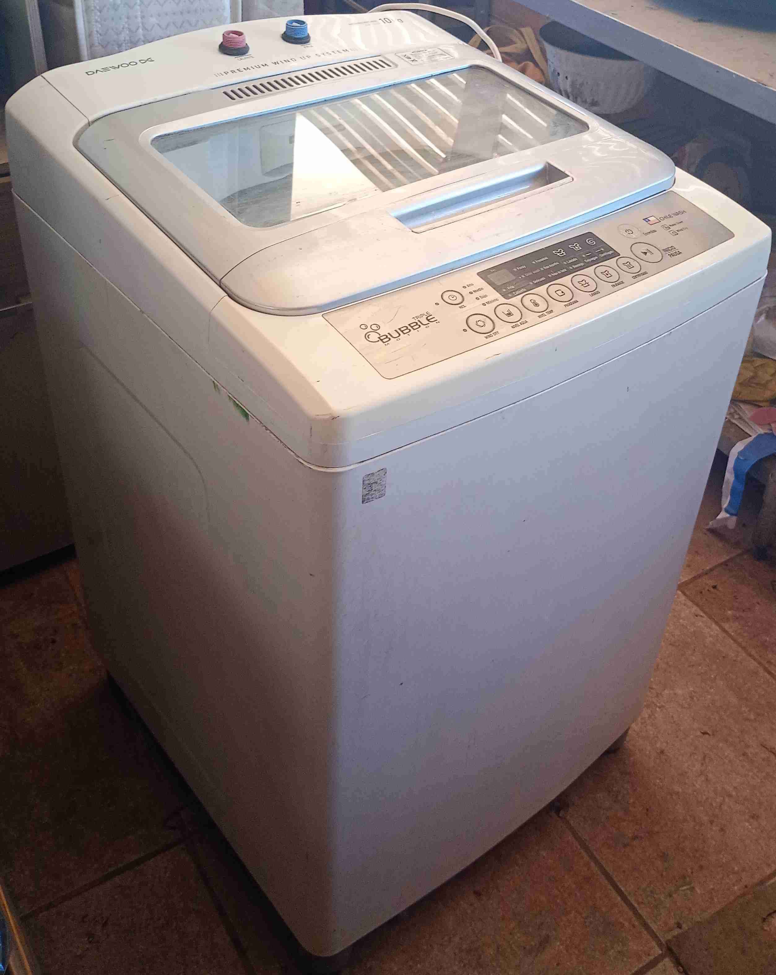 Lavadora Daewoo automática