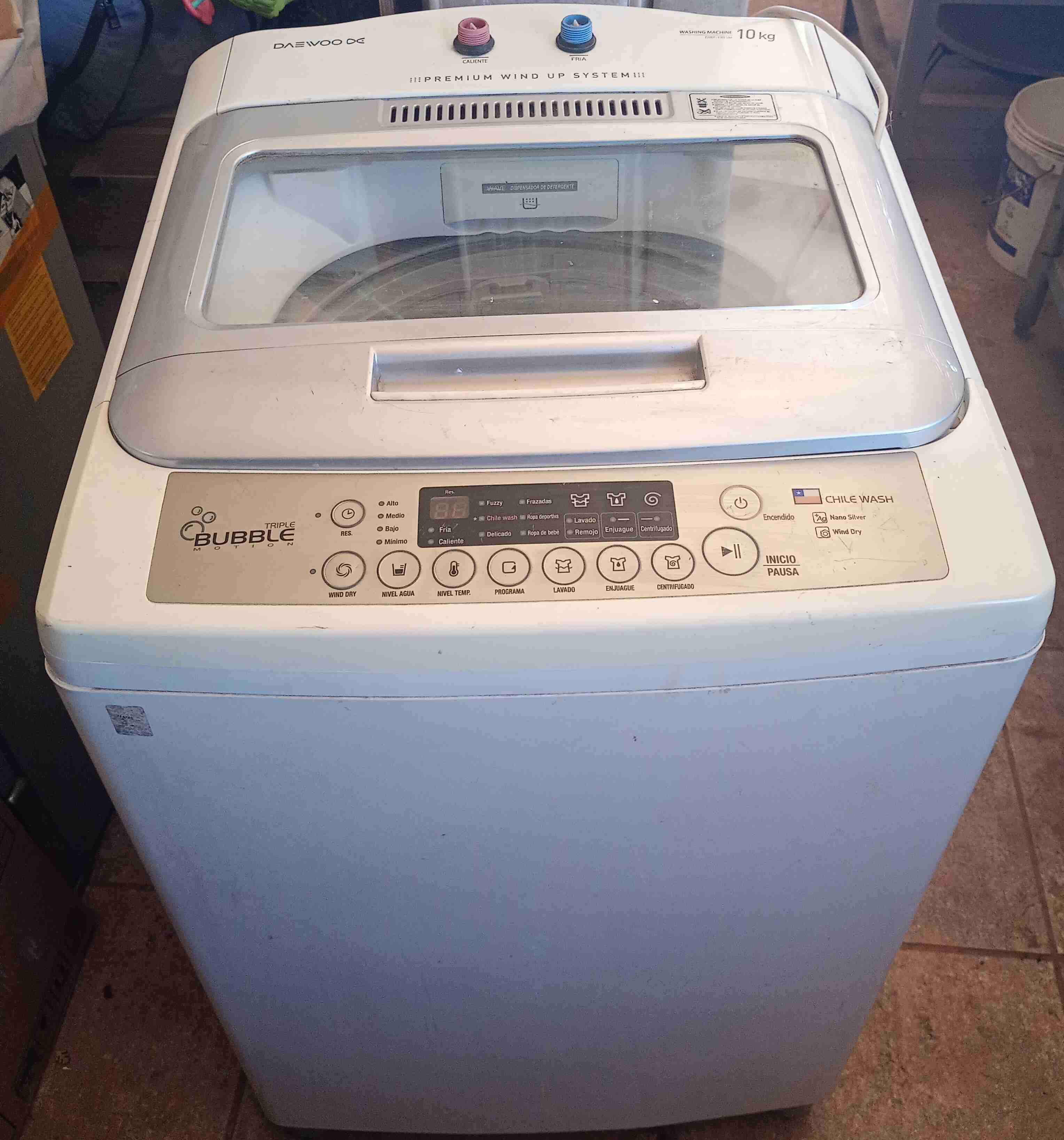 Lavadora Daewoo automática - miniatura 2