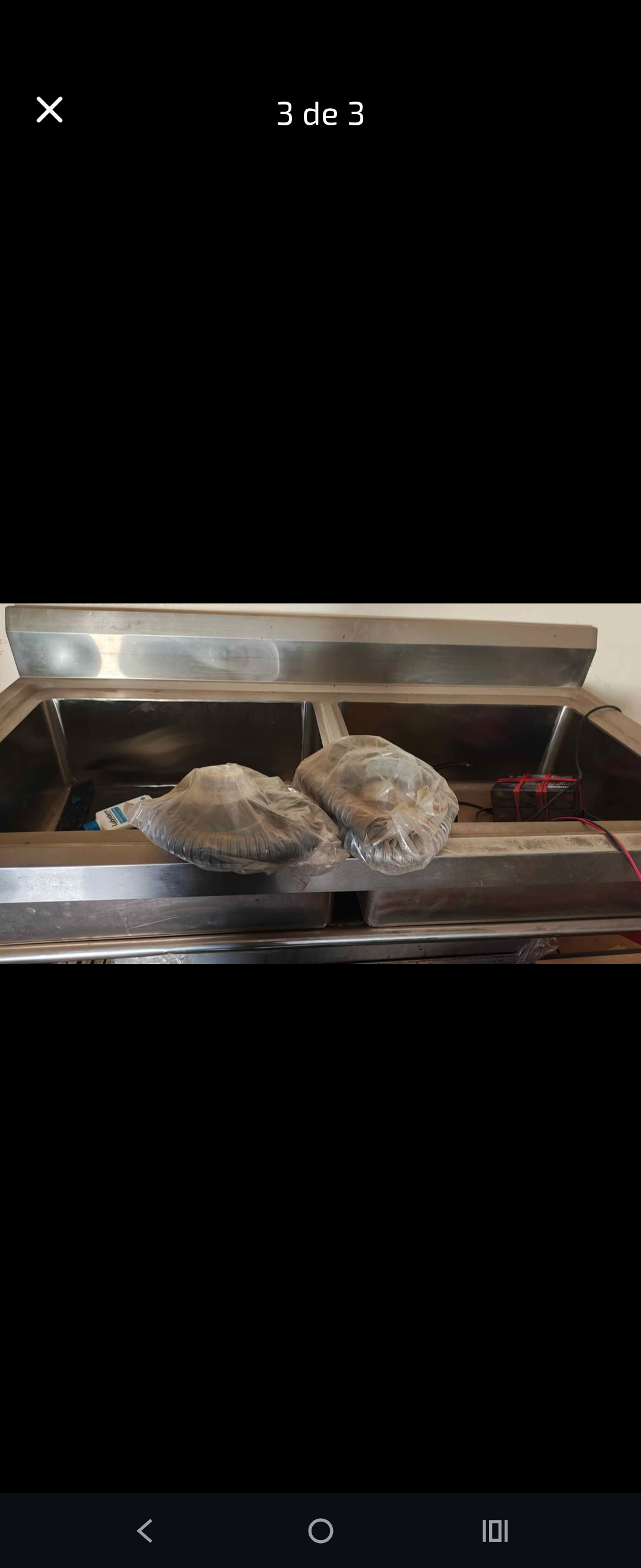 Lavaplatos industrial de acero inoxidable - miniatura 2