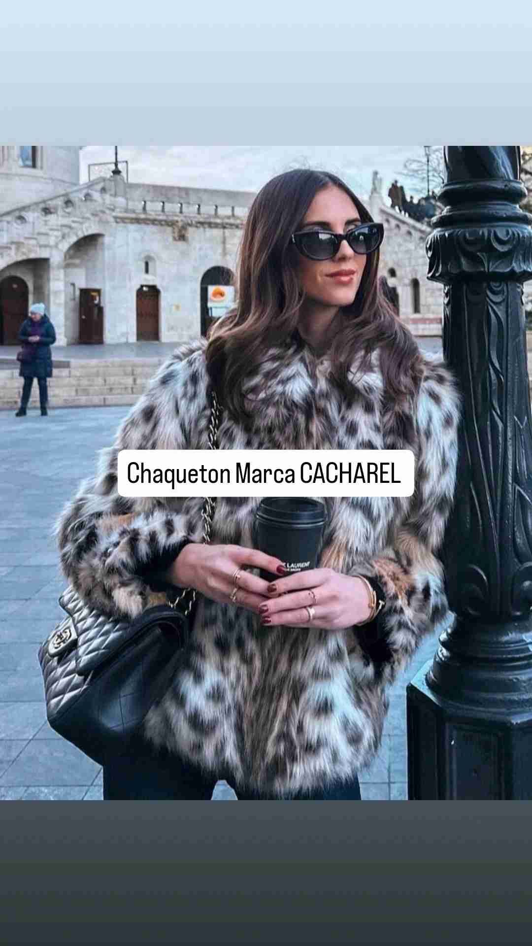 Chaquetón Cacharel de piel sintética - miniatura 1