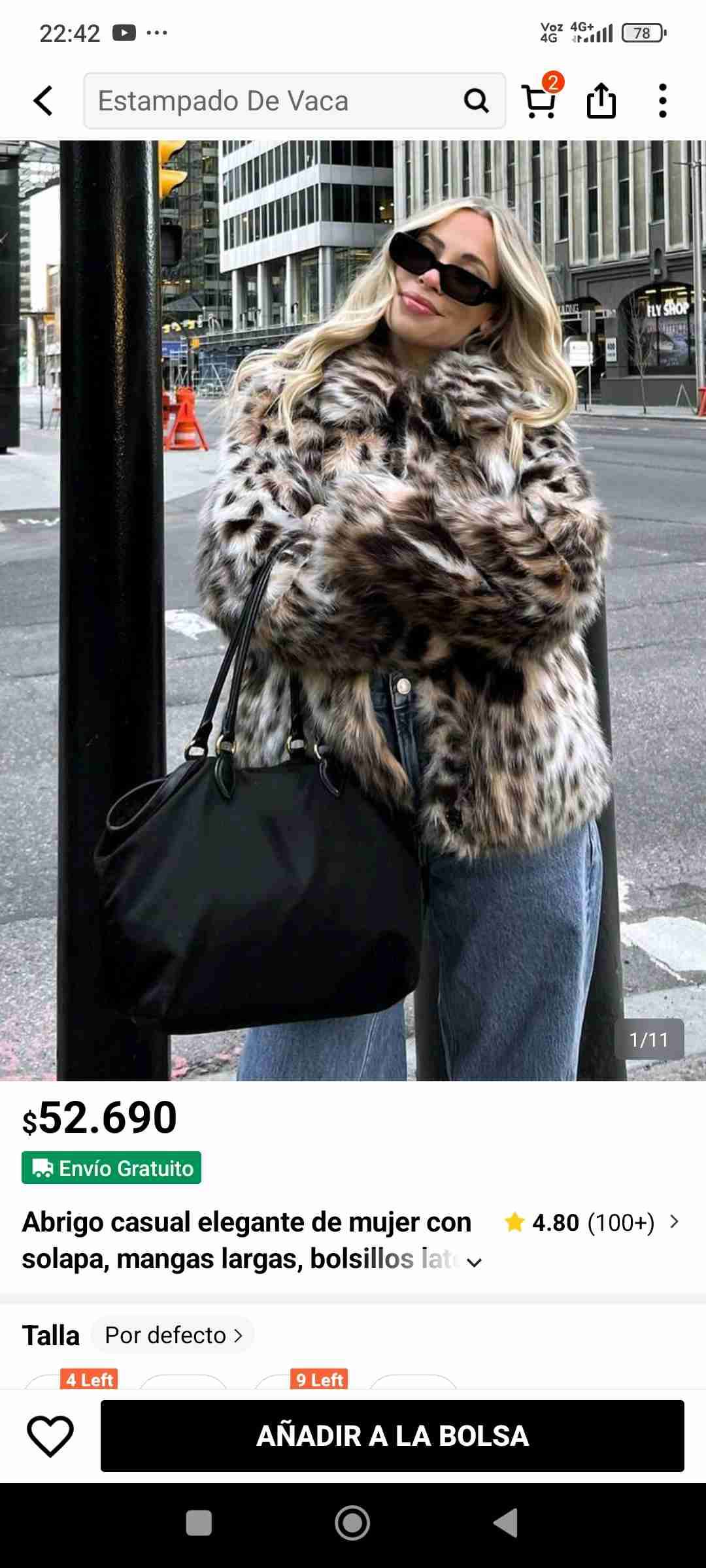 Chaquetón Cacharel de piel sintética - miniatura 3