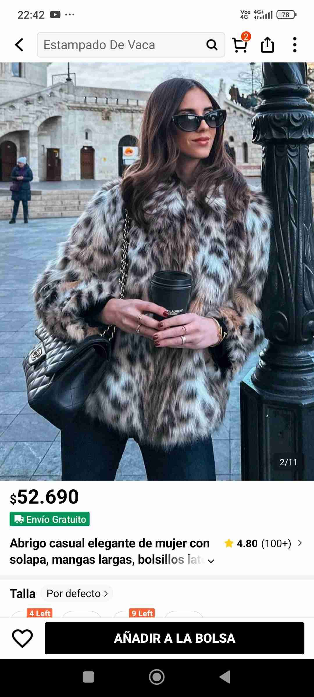 Chaquetón Cacharel de piel sintética - miniatura 6