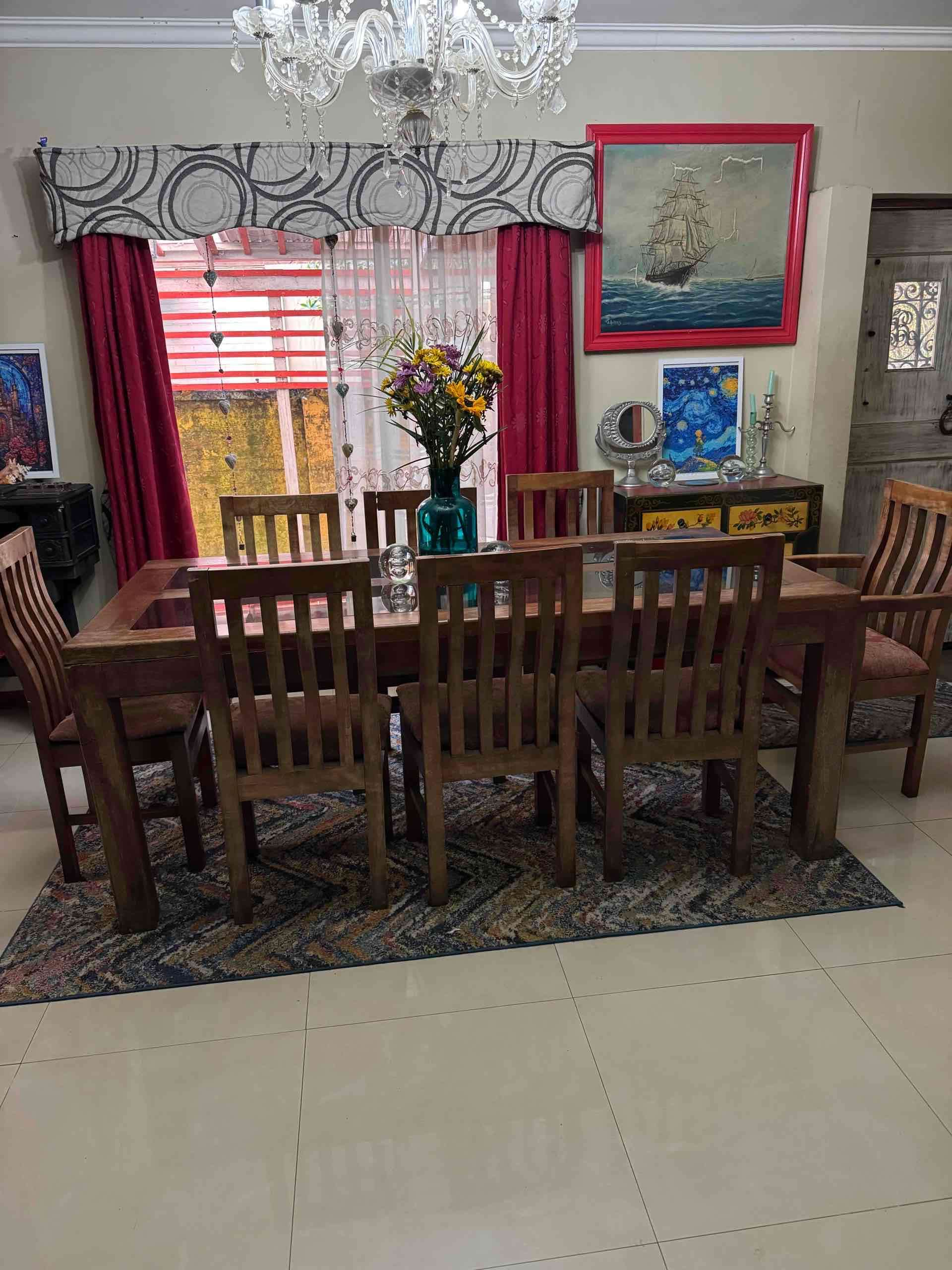 Juego de comedor de madera - miniatura 1