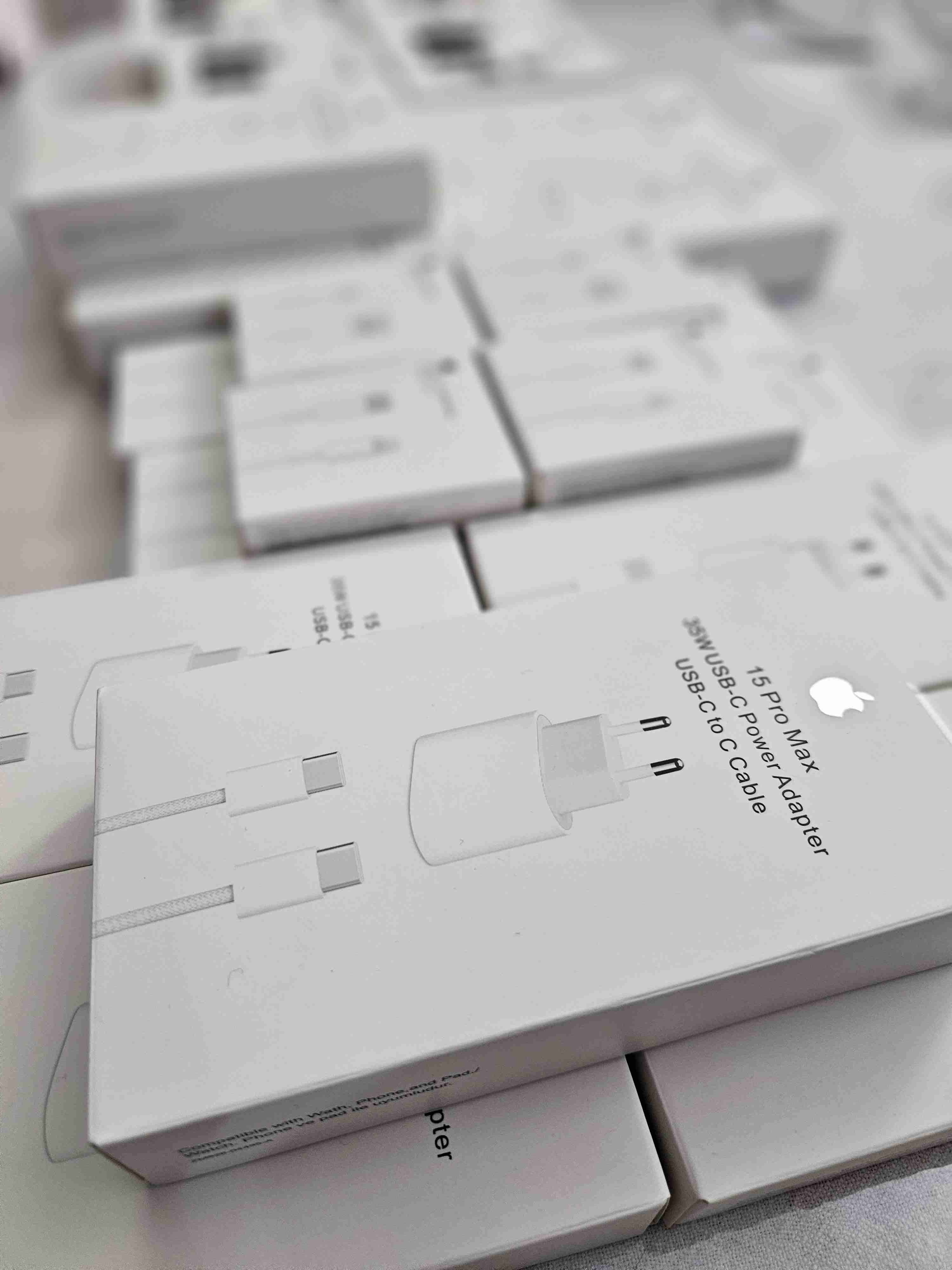 Cargador Samsung 45W y Cargador de Iphone original - miniatura 5