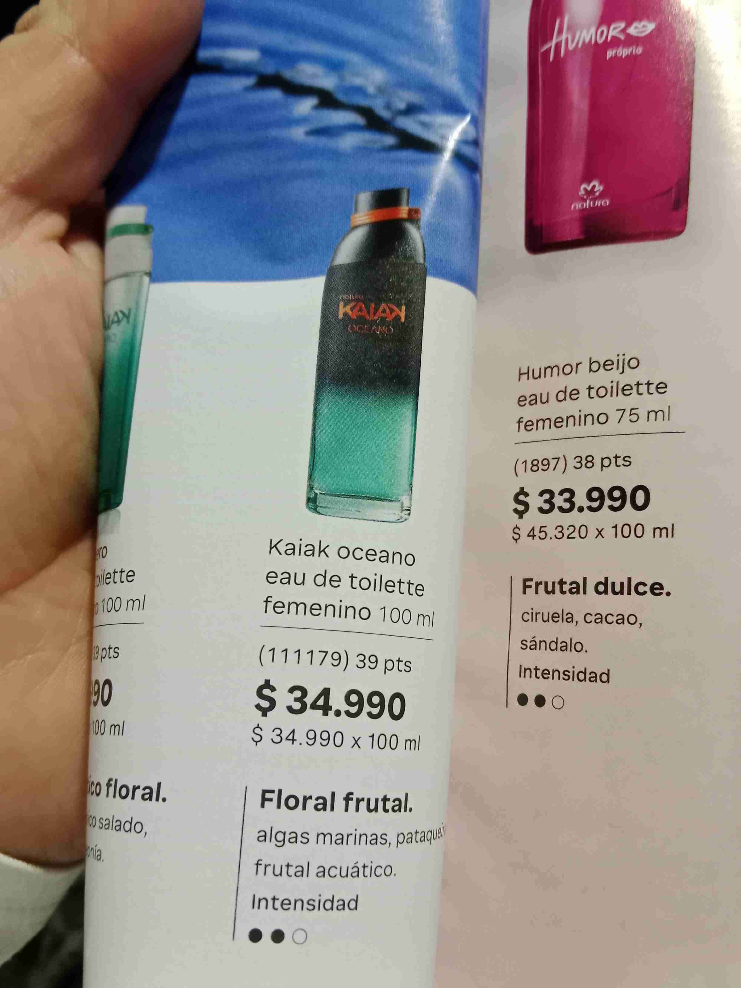 Eau de toilette Kaiak Oceano 100ml