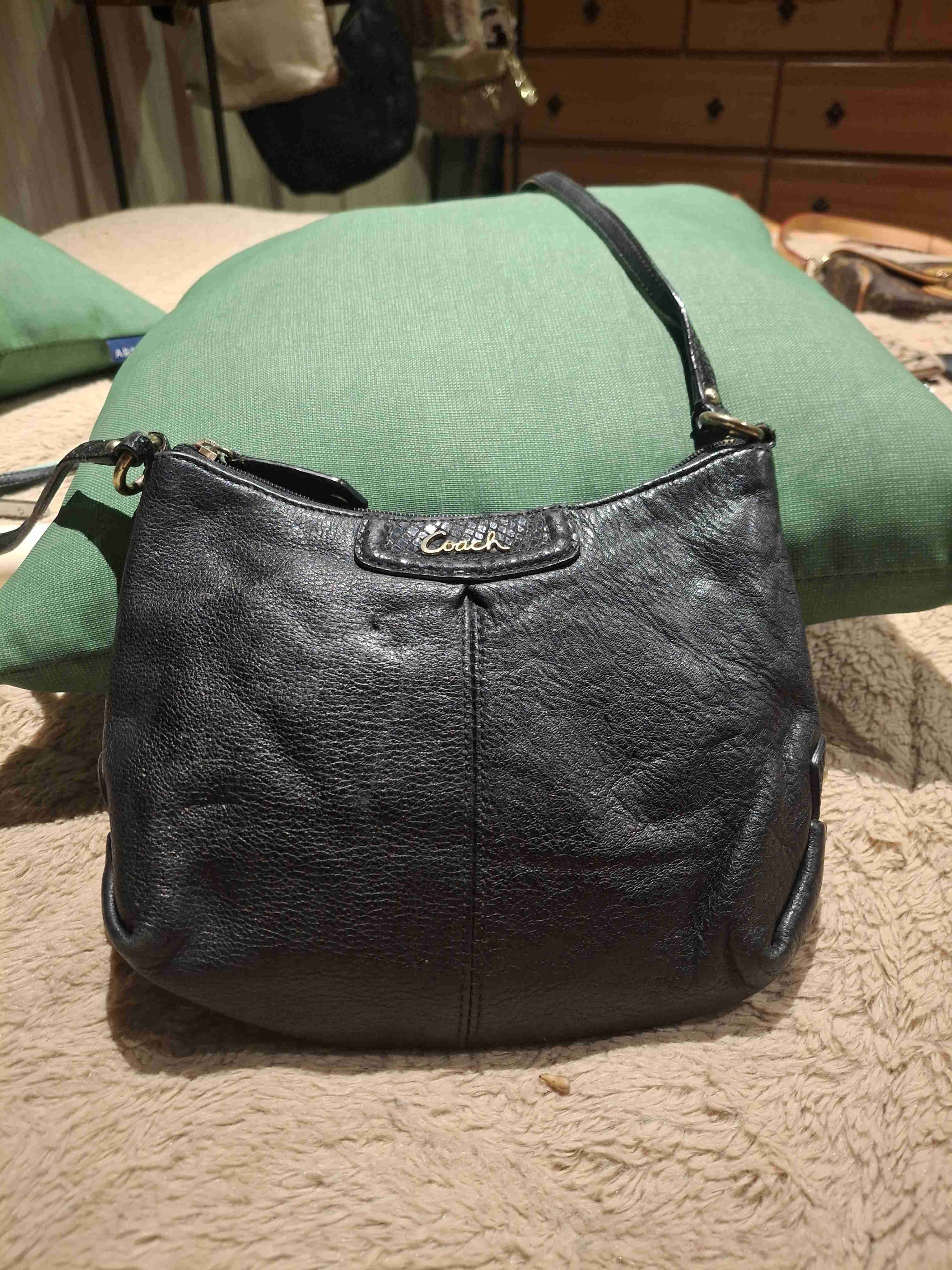 Cartera negra Coach