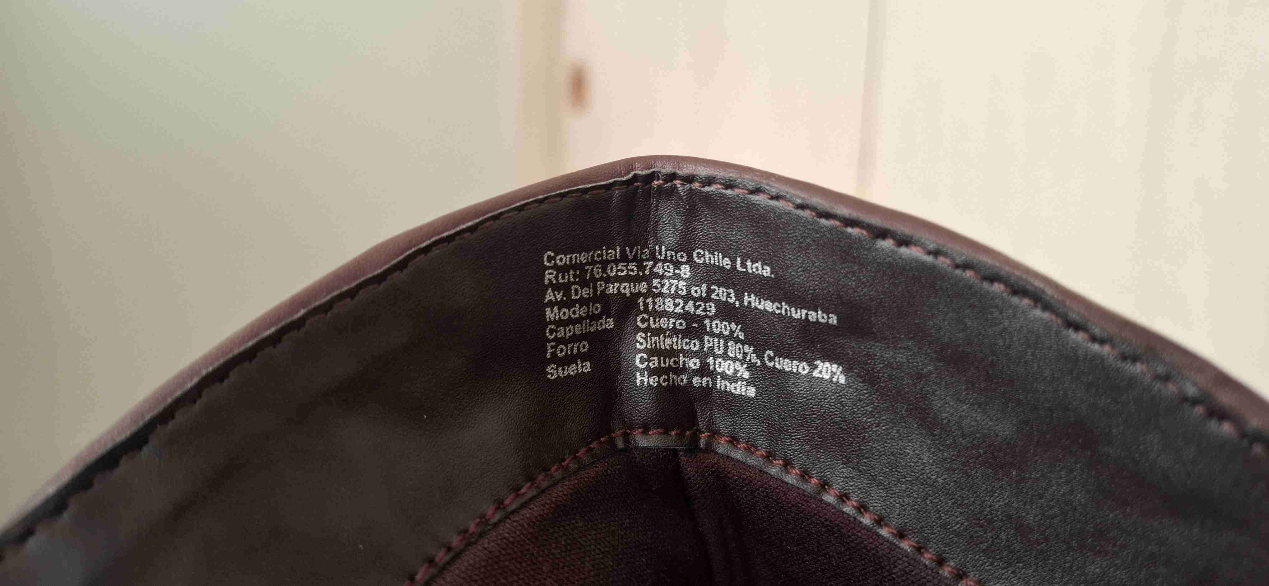 Botines de cuero Via Uno marrón - miniatura 5