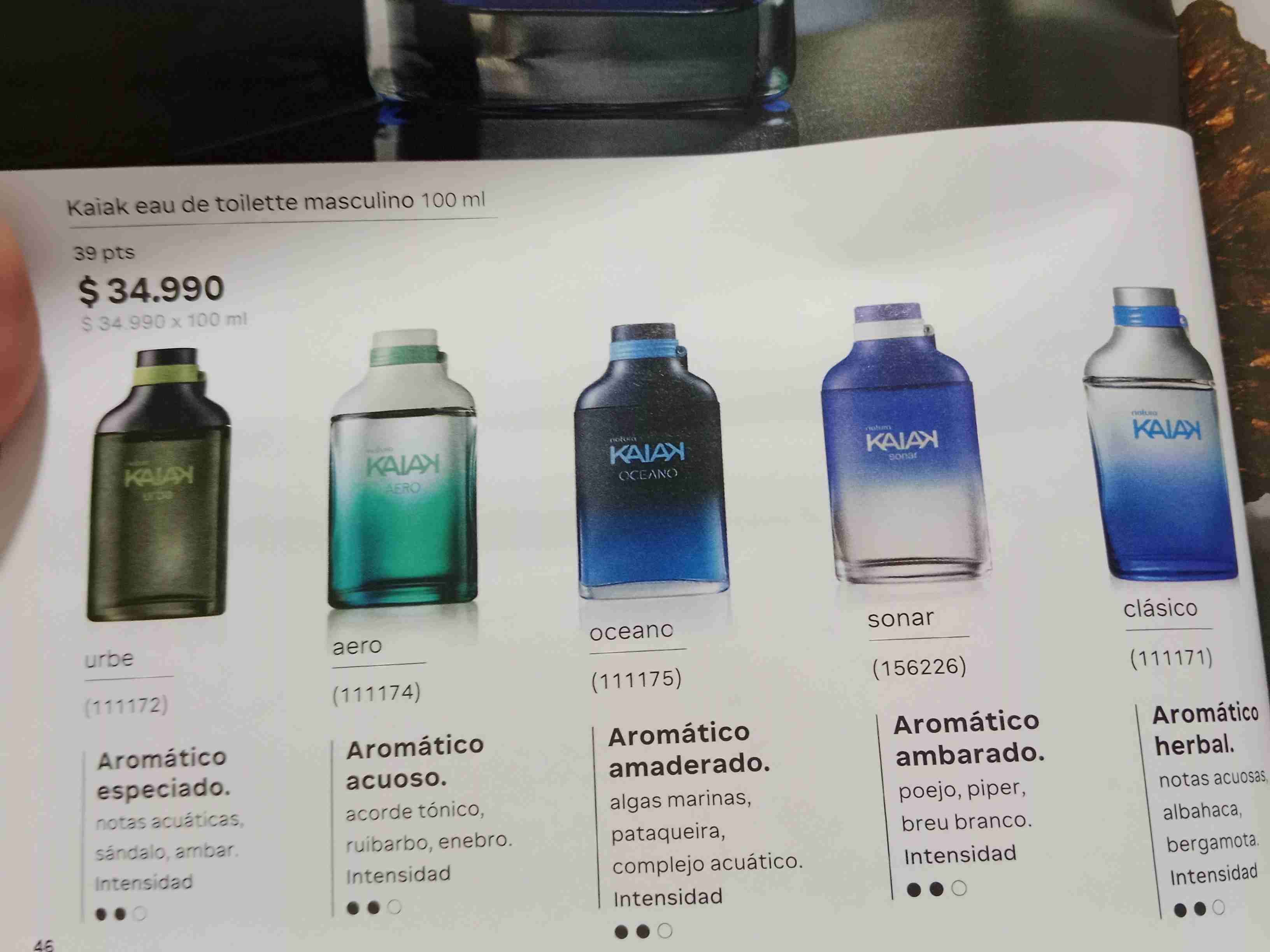 Perfume Kaiak Eau de Toilette 100 ml