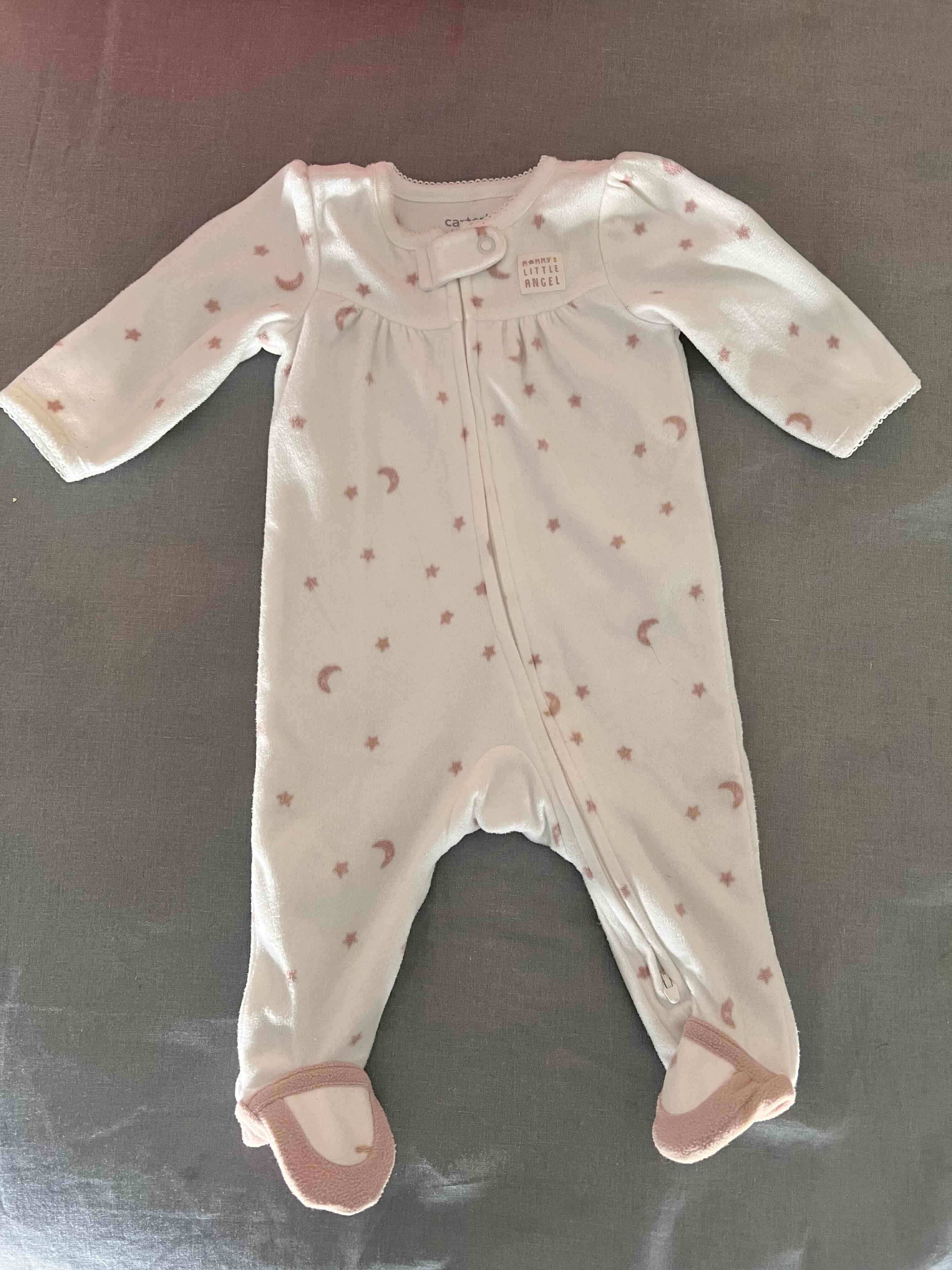 Pijama bebé con estampado de lunas - miniatura 1