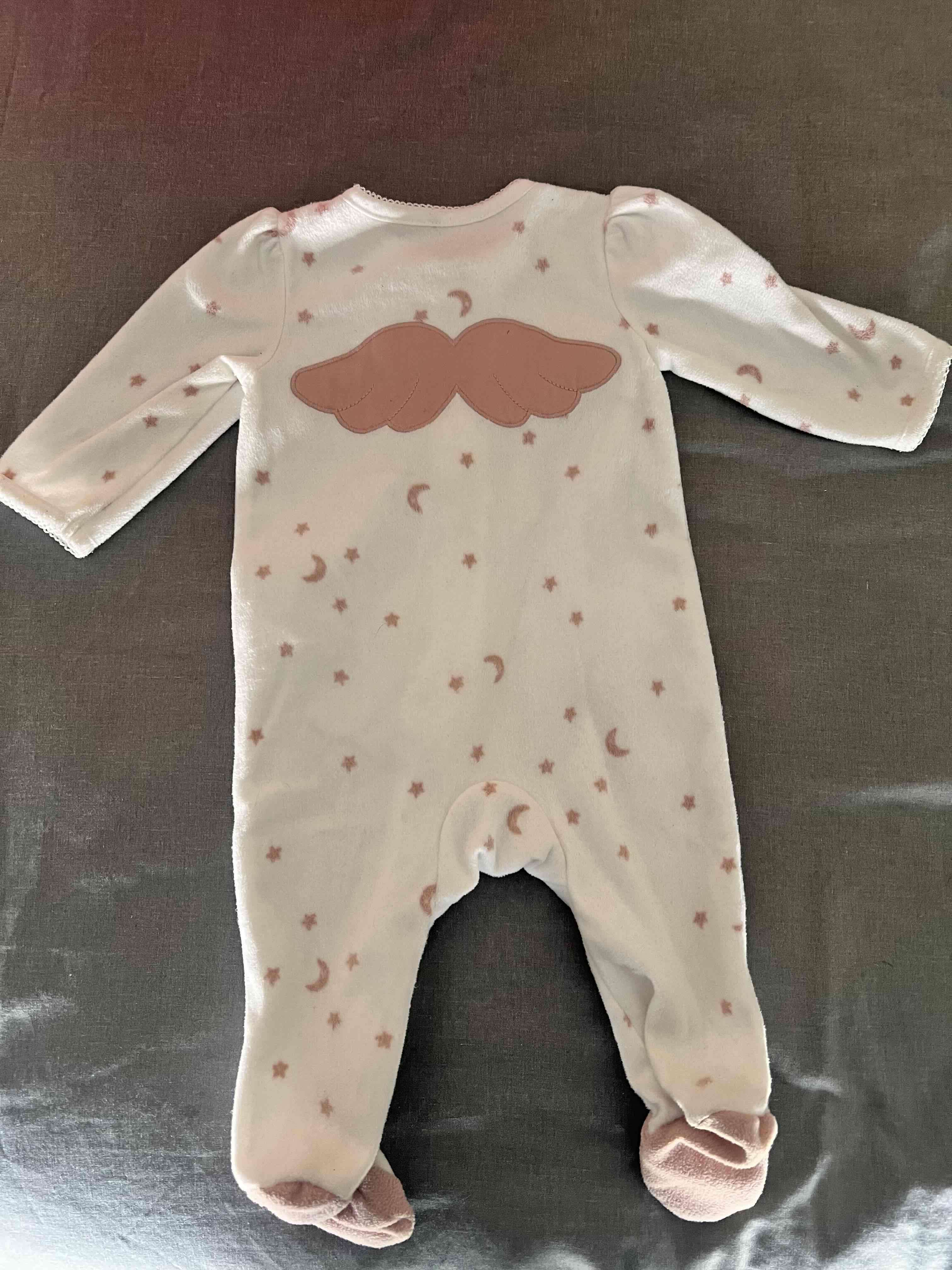 Pijama bebé con estampado de lunas - miniatura 2