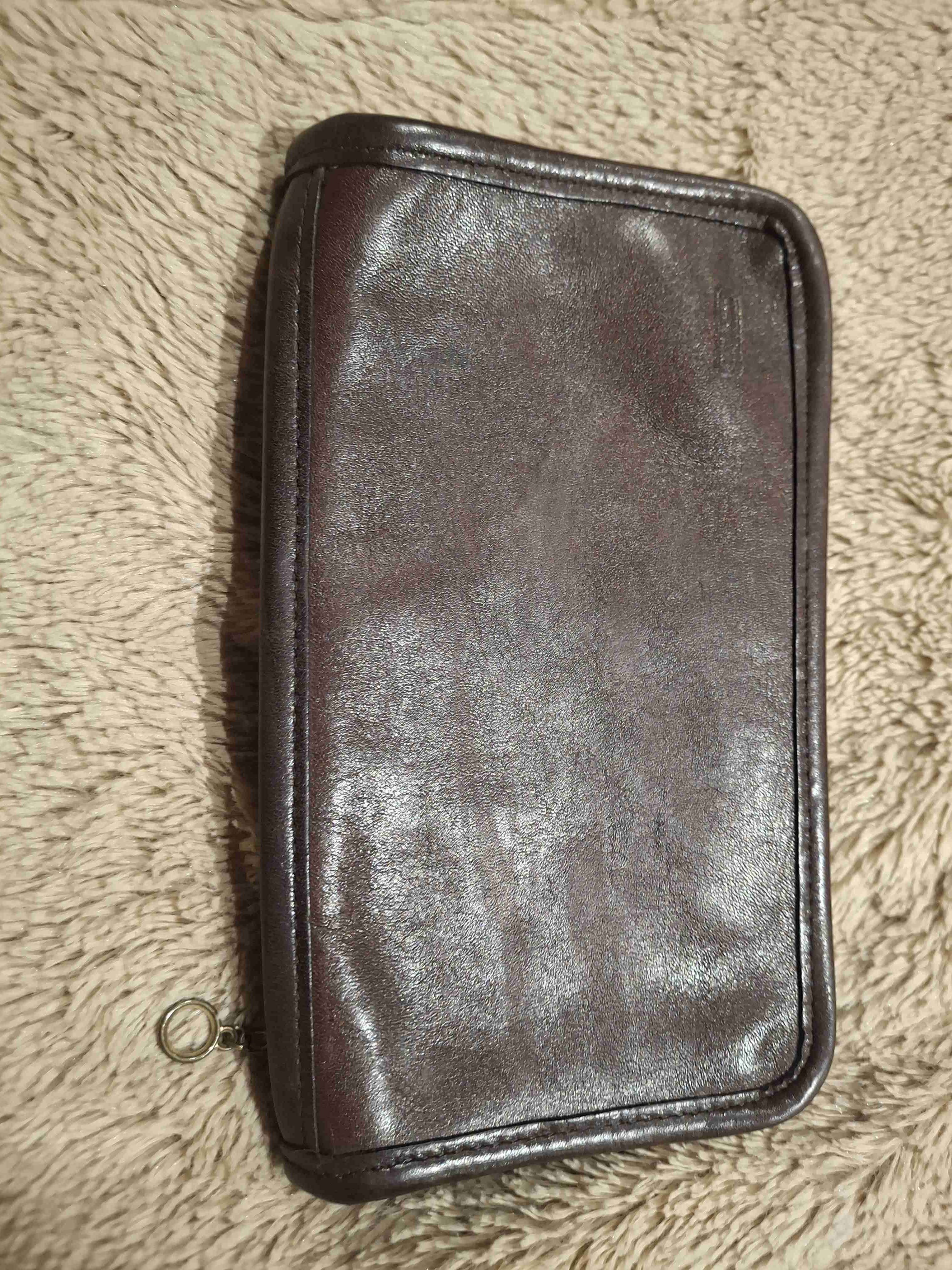 Billetera de cuero marrón - miniatura 1