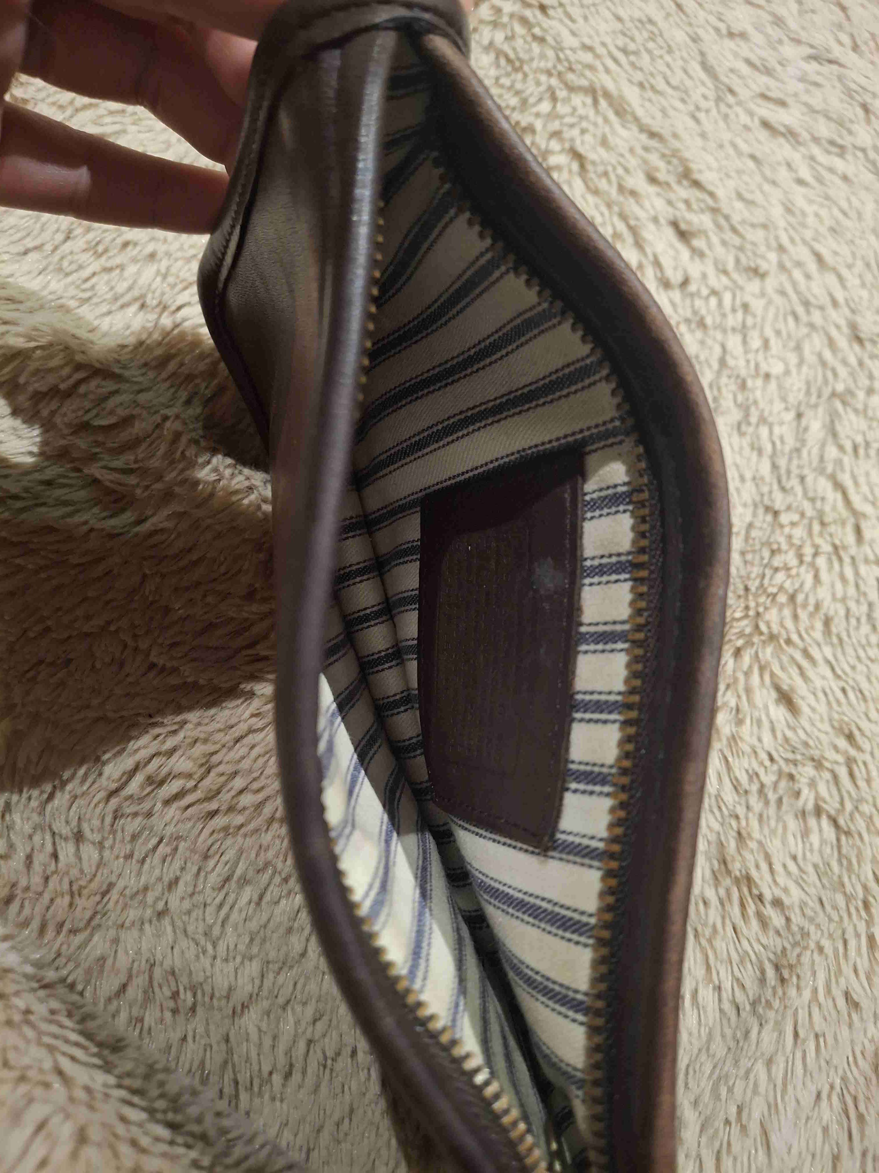 Billetera de cuero marrón - miniatura 3