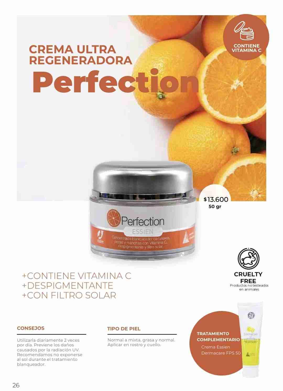 Crema regeneradora Perfection 50g
