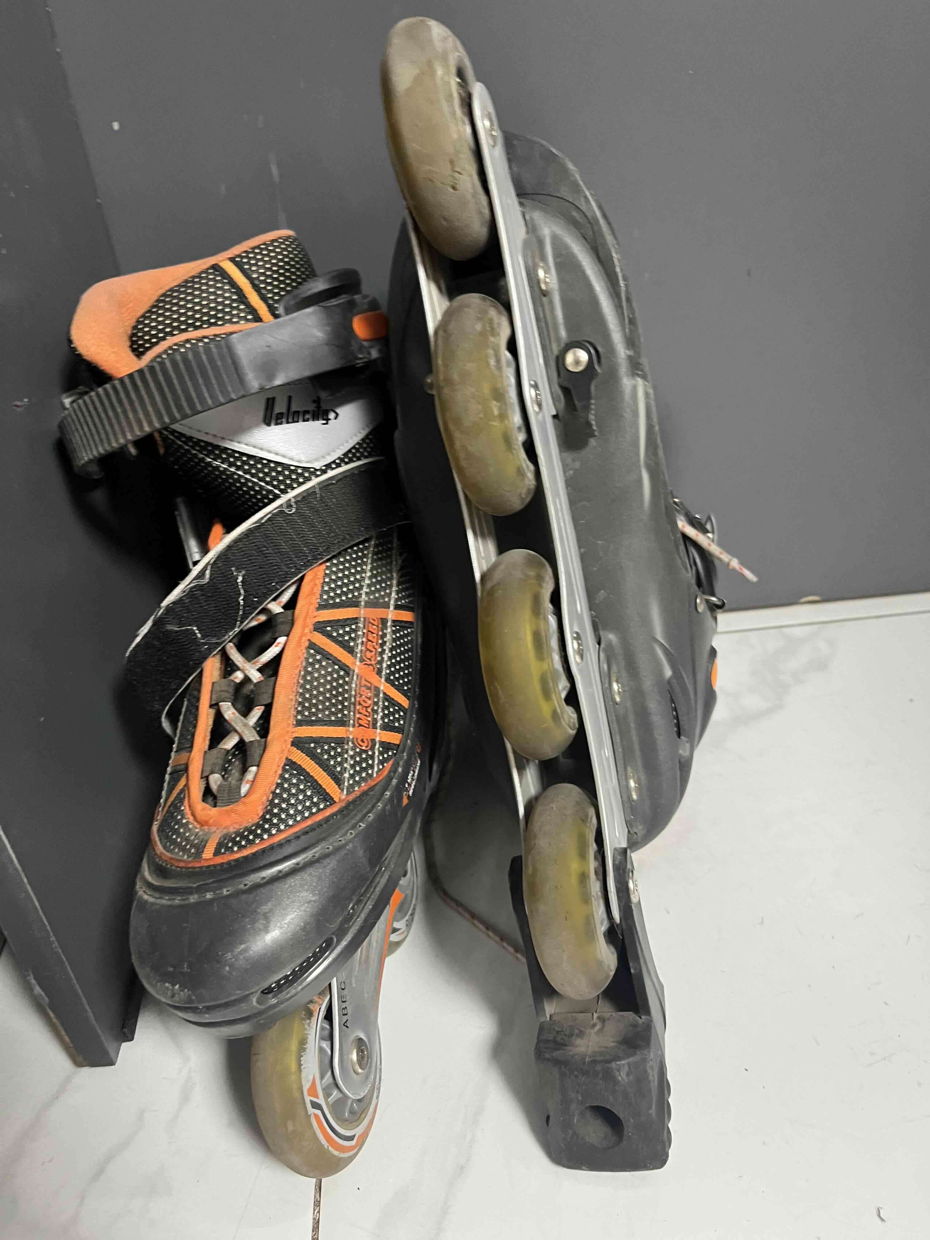 Patines en línea Velocity naranja - miniatura 2