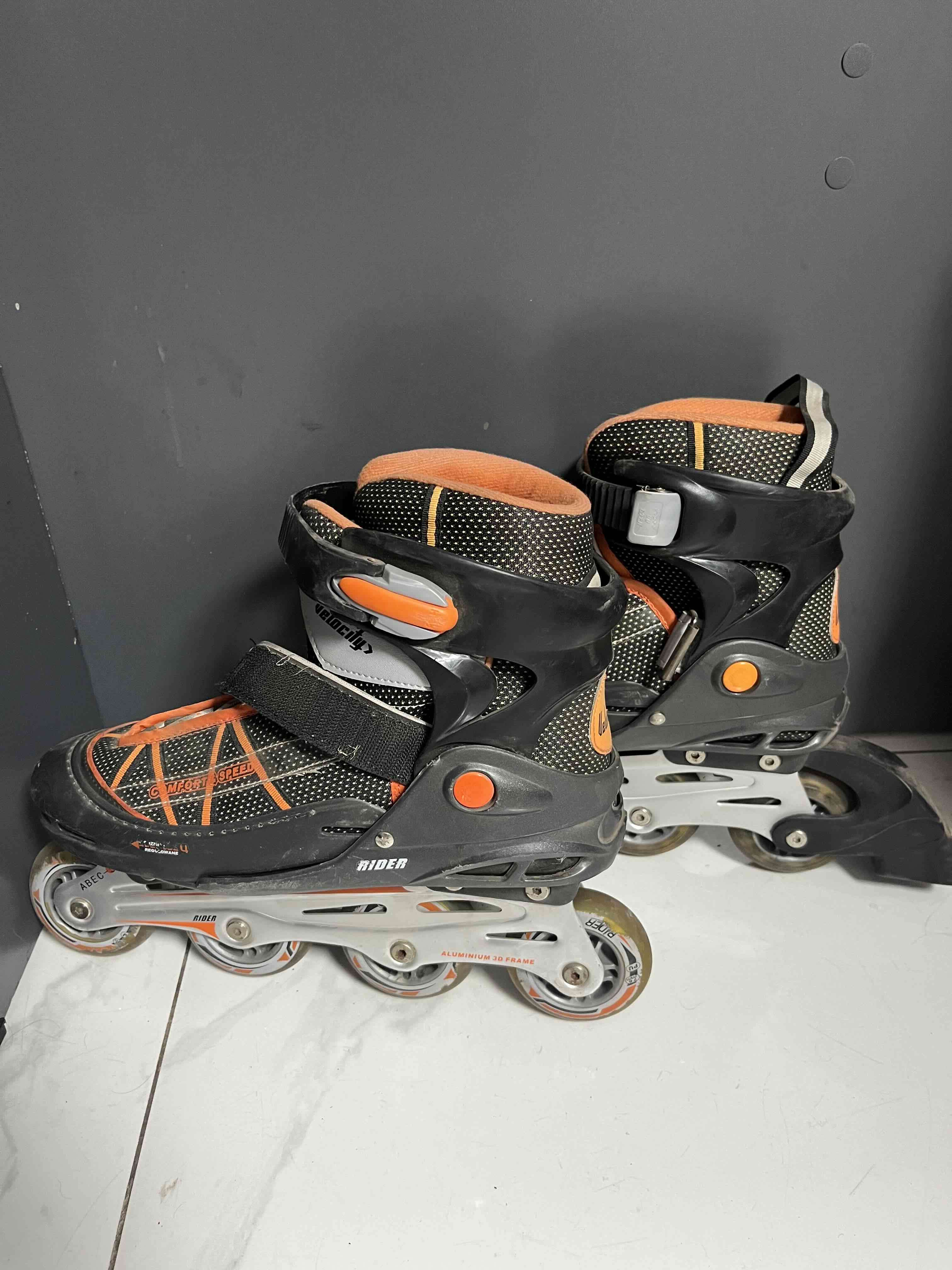Patines en línea Velocity naranja - miniatura 3