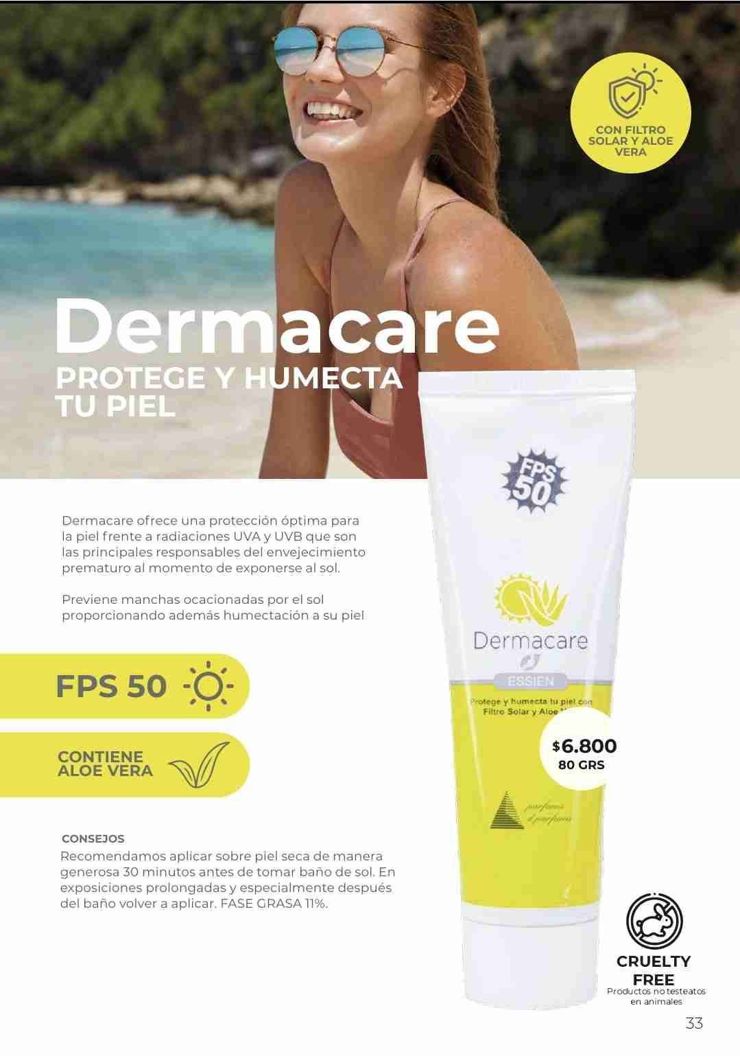 Protector solar Dermacare FPS 50