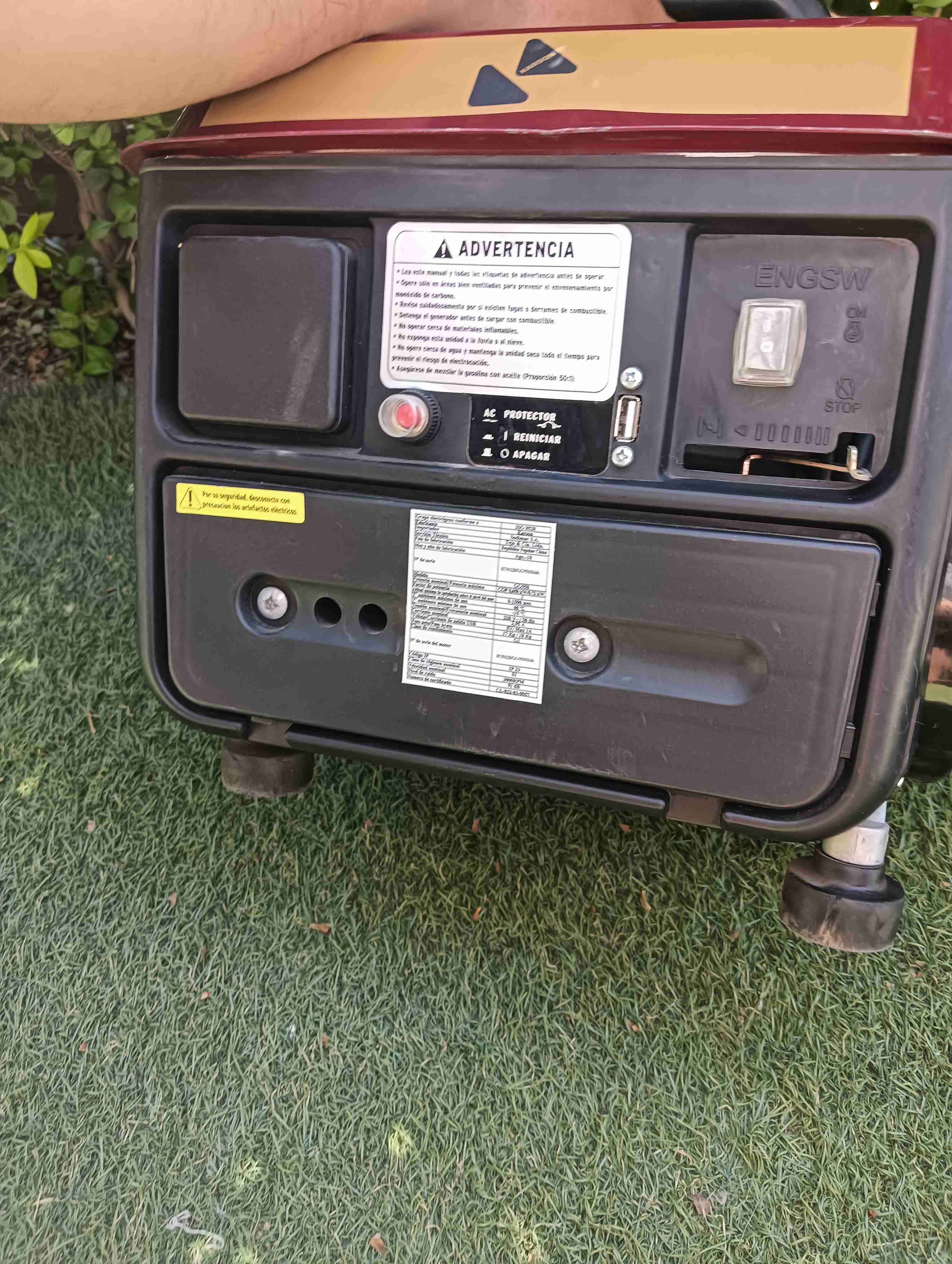 Generador portátil de gasolina - miniatura 5