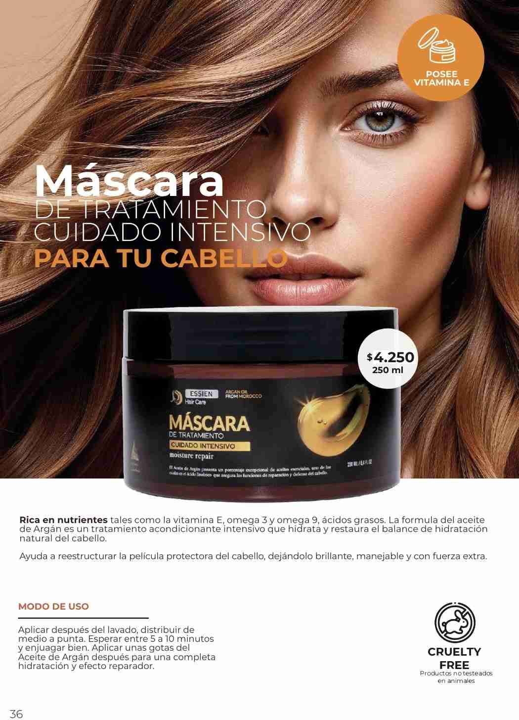 Máscara de Cuidado Capilar