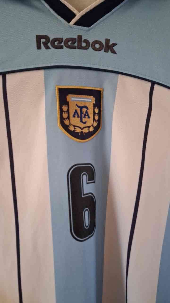 Camiseta fútbol Argentina Reebok - miniatura 4
