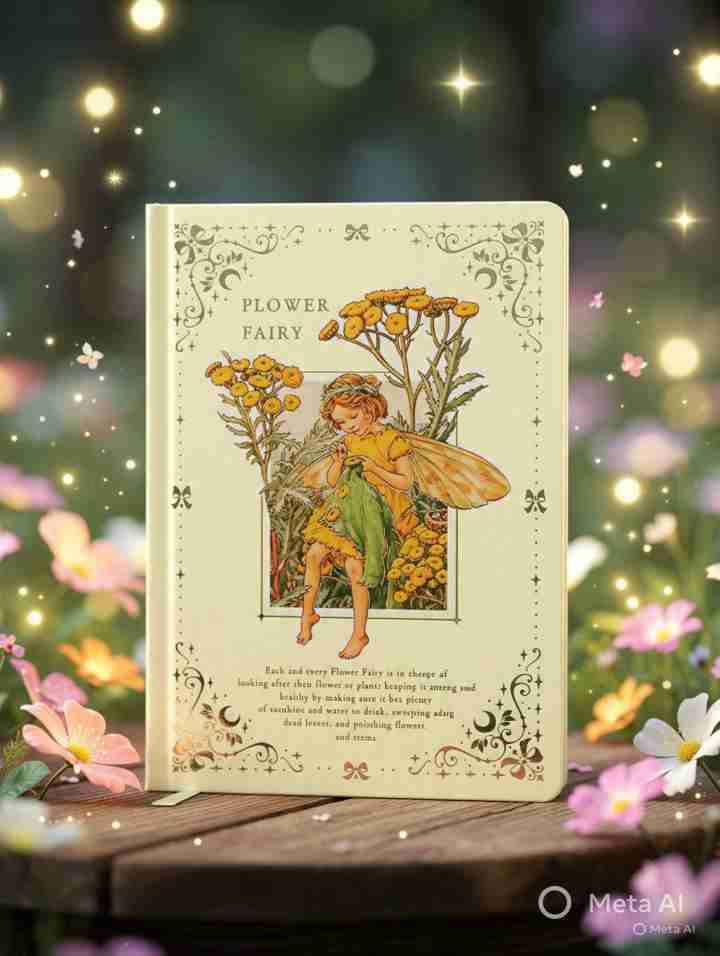 Cuaderno 'Flower Fairy' ilustrado