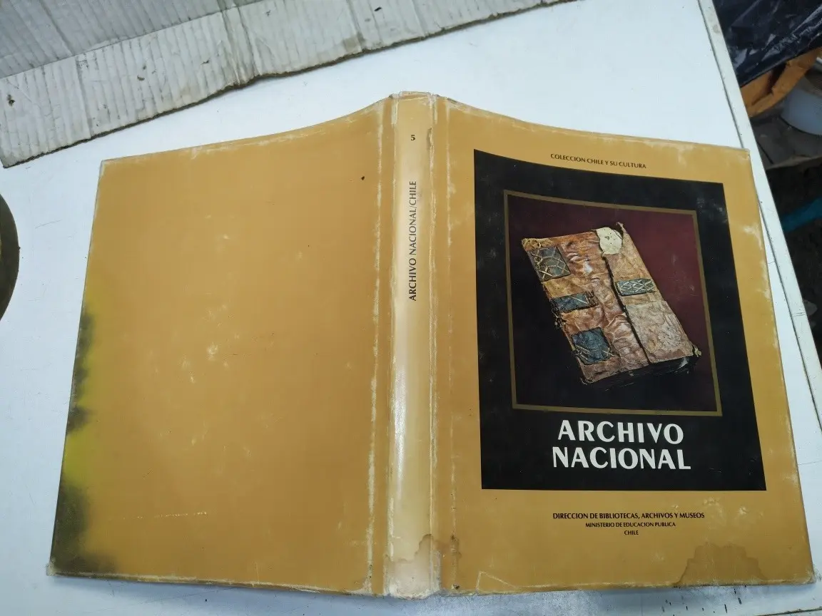 Libro Archivo Nacional Chile - miniatura 1