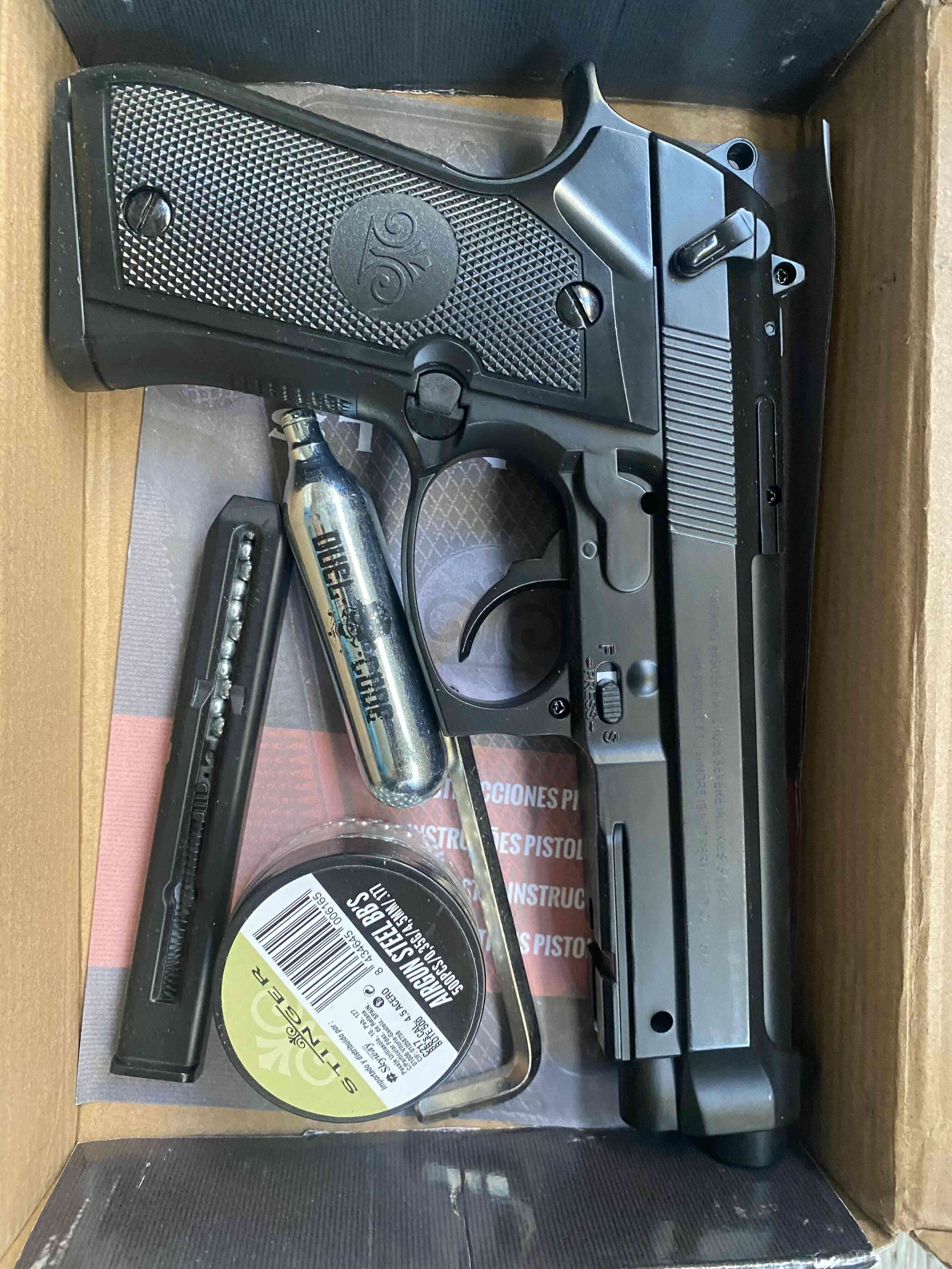 Pistola de aire comprimido