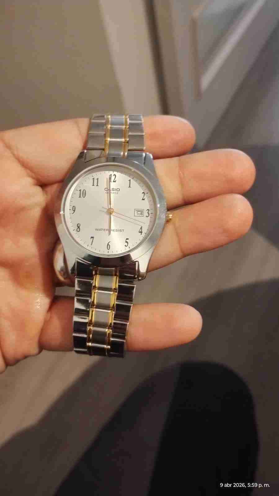 Reloj Casio clásico MTP-1141 Bitono con caja - miniatura 2