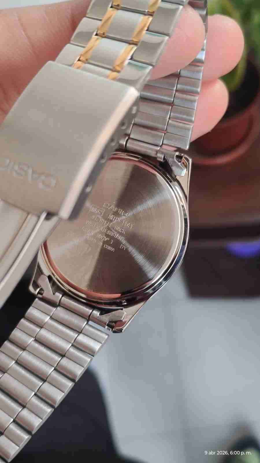 Reloj Casio clásico MTP-1141 Bitono con caja - miniatura 4