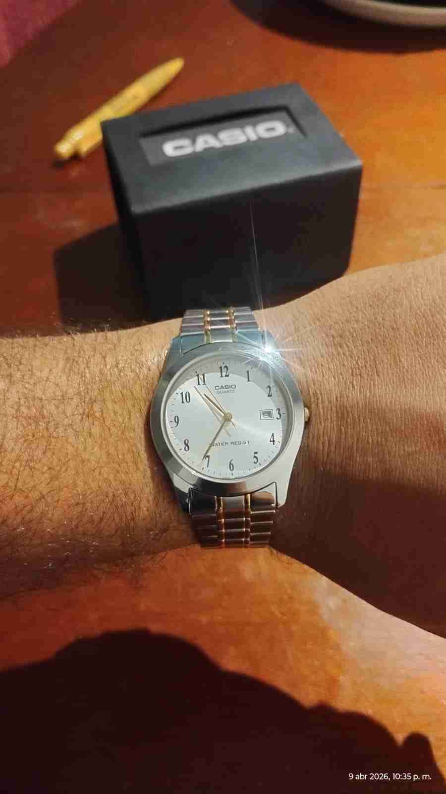 Reloj Casio clásico MTP-1141 Bitono con caja - miniatura 5