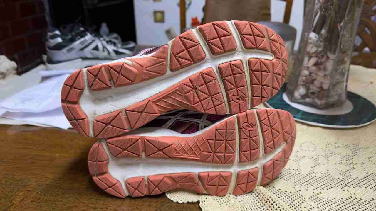 Zapatillas deportivas rosas Asics - 3