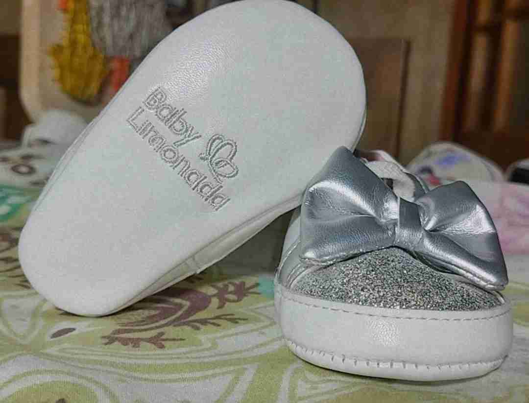 Zapatillas de bebé rosadas - miniatura 6