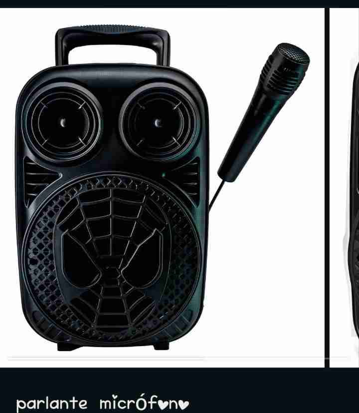 Parlante con micrófono Spiderman - miniatura 1