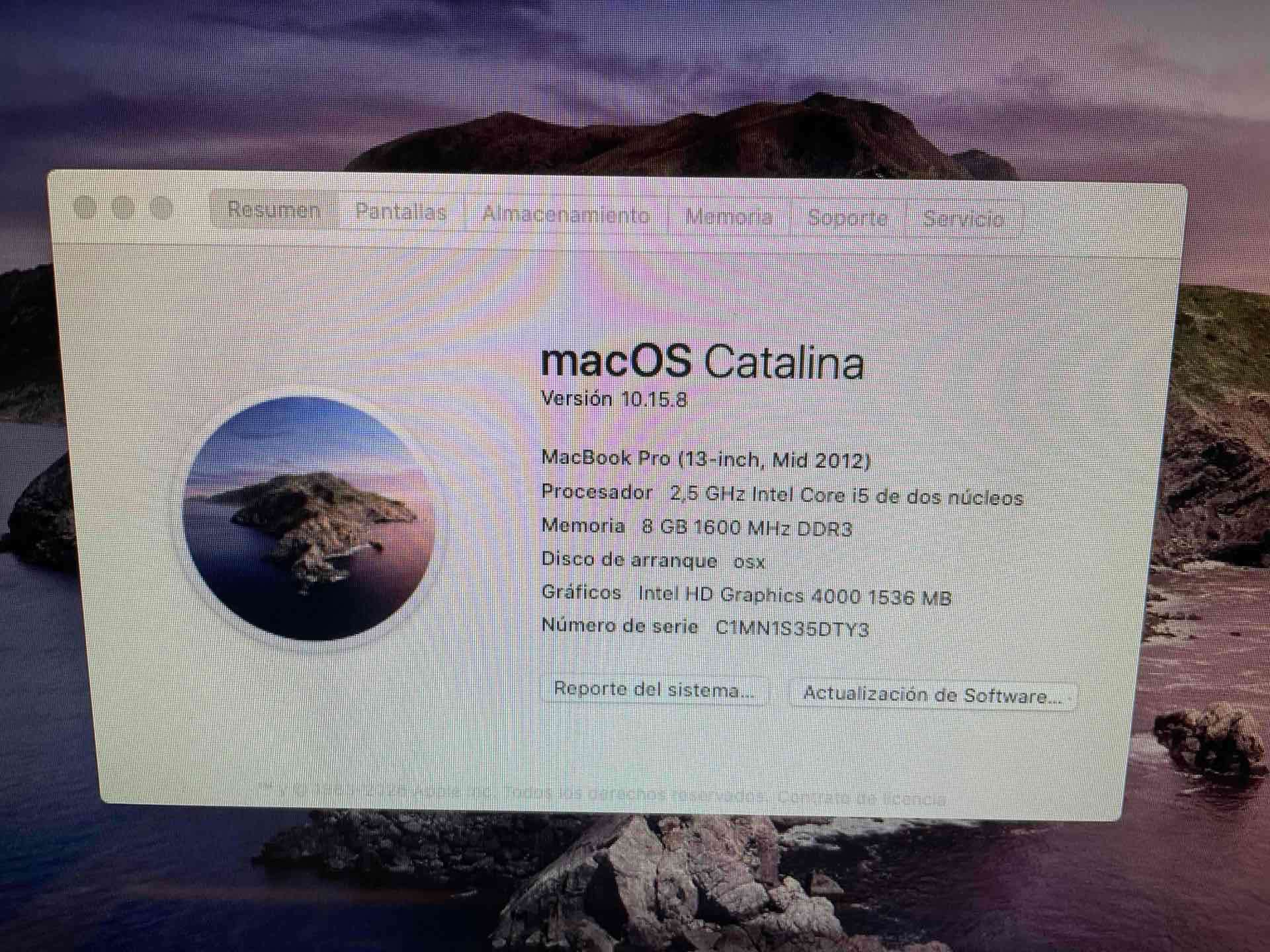 Laptop Apple MacBook Pro mid 2012 - miniatura 4