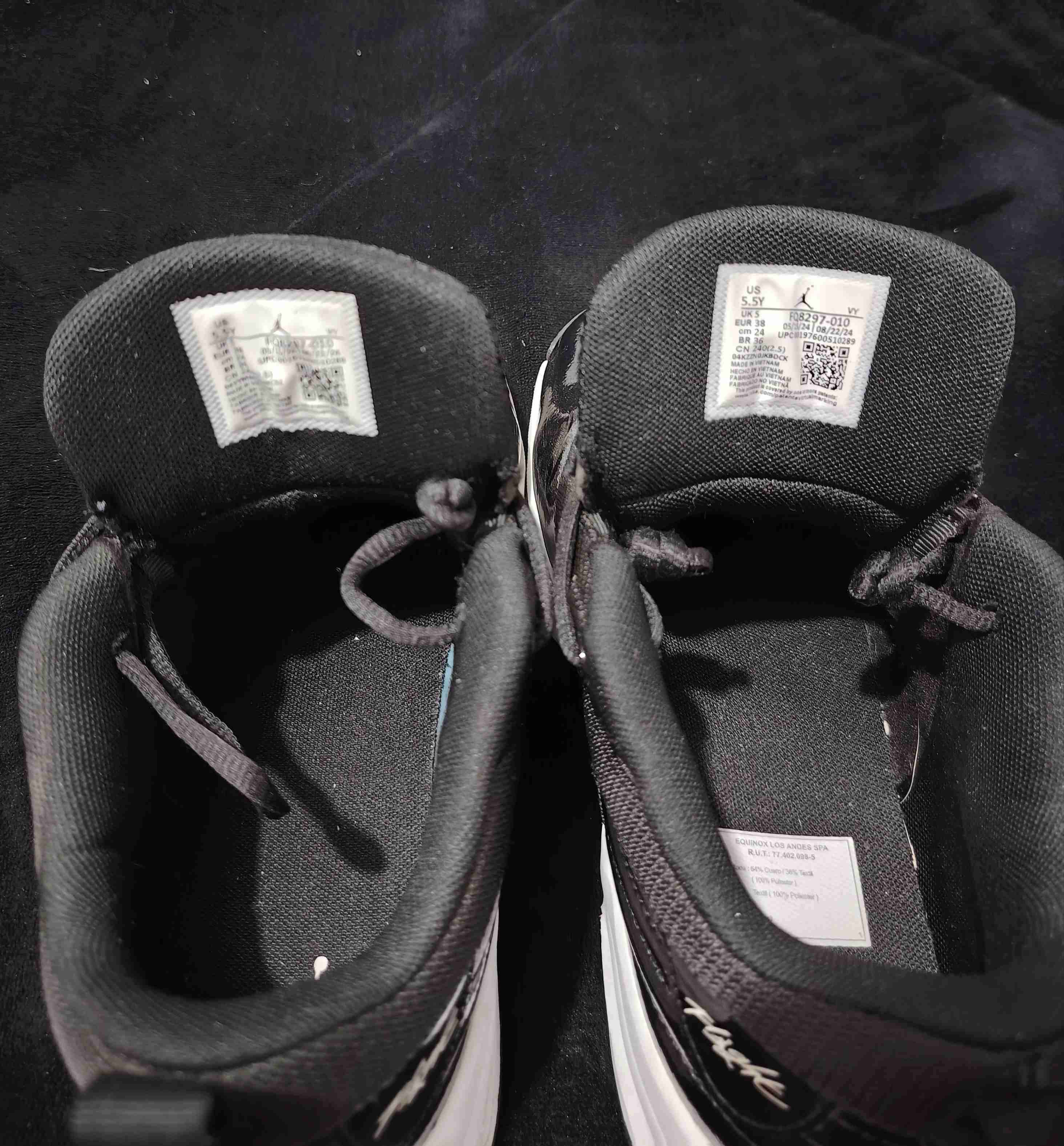 Zapatillas Jordan Max Aura 6 negras - miniatura 5