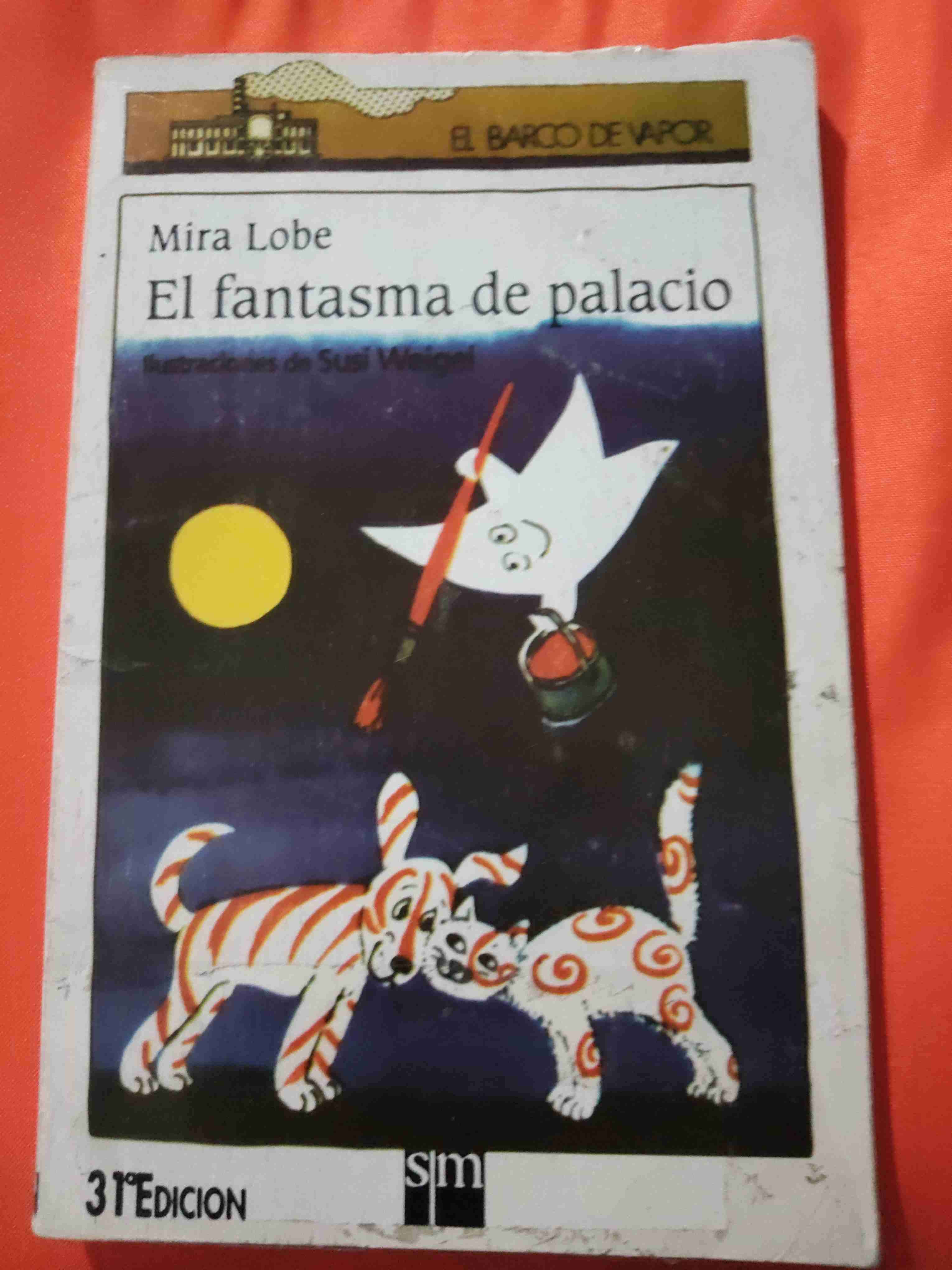 Libro 'El fantasma de palacio'