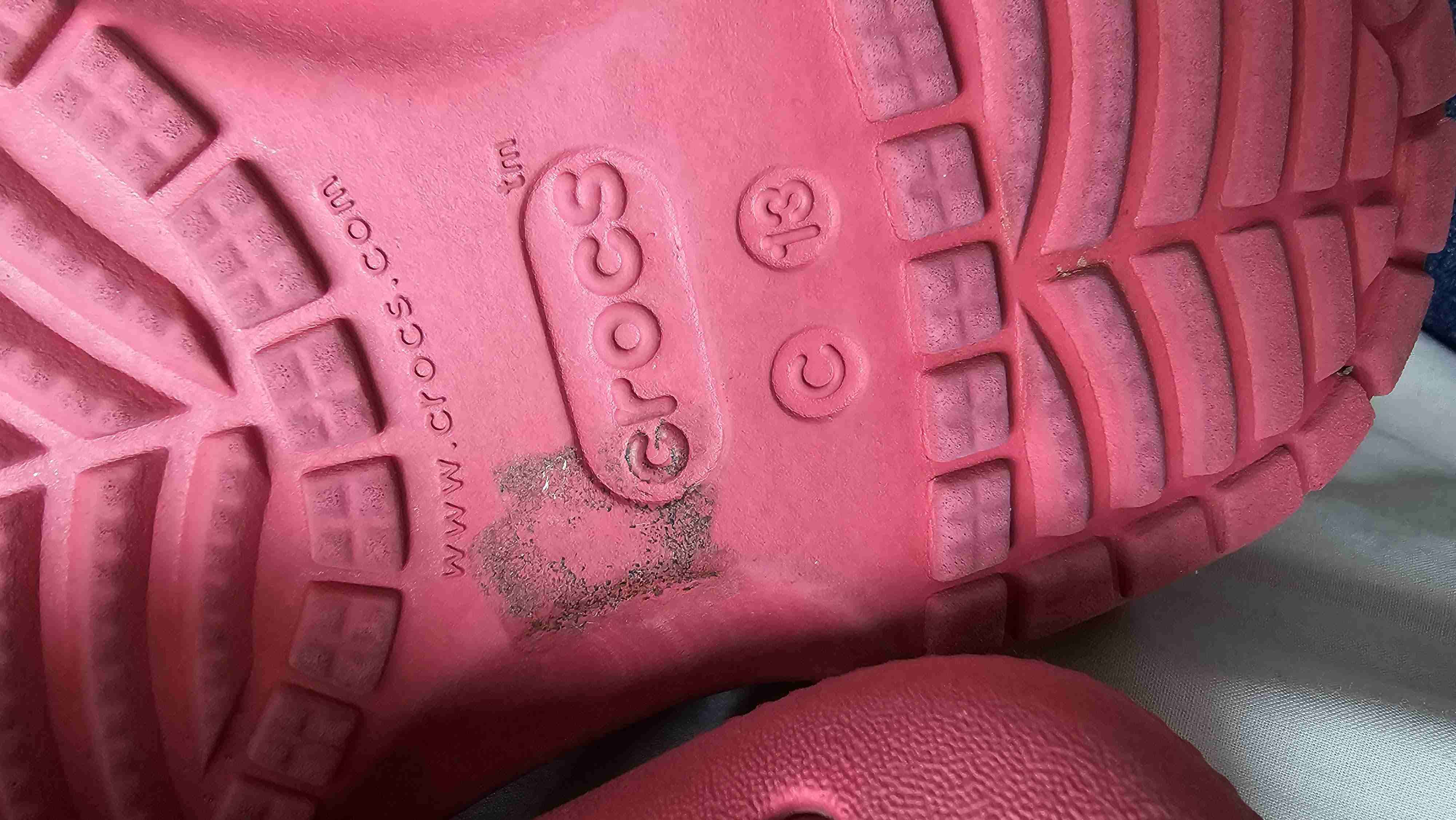 Croc Shoes rosa talla grande - miniatura 1