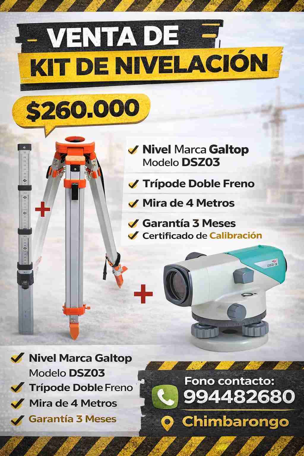 Kit de nivelación Galtop DSZ03