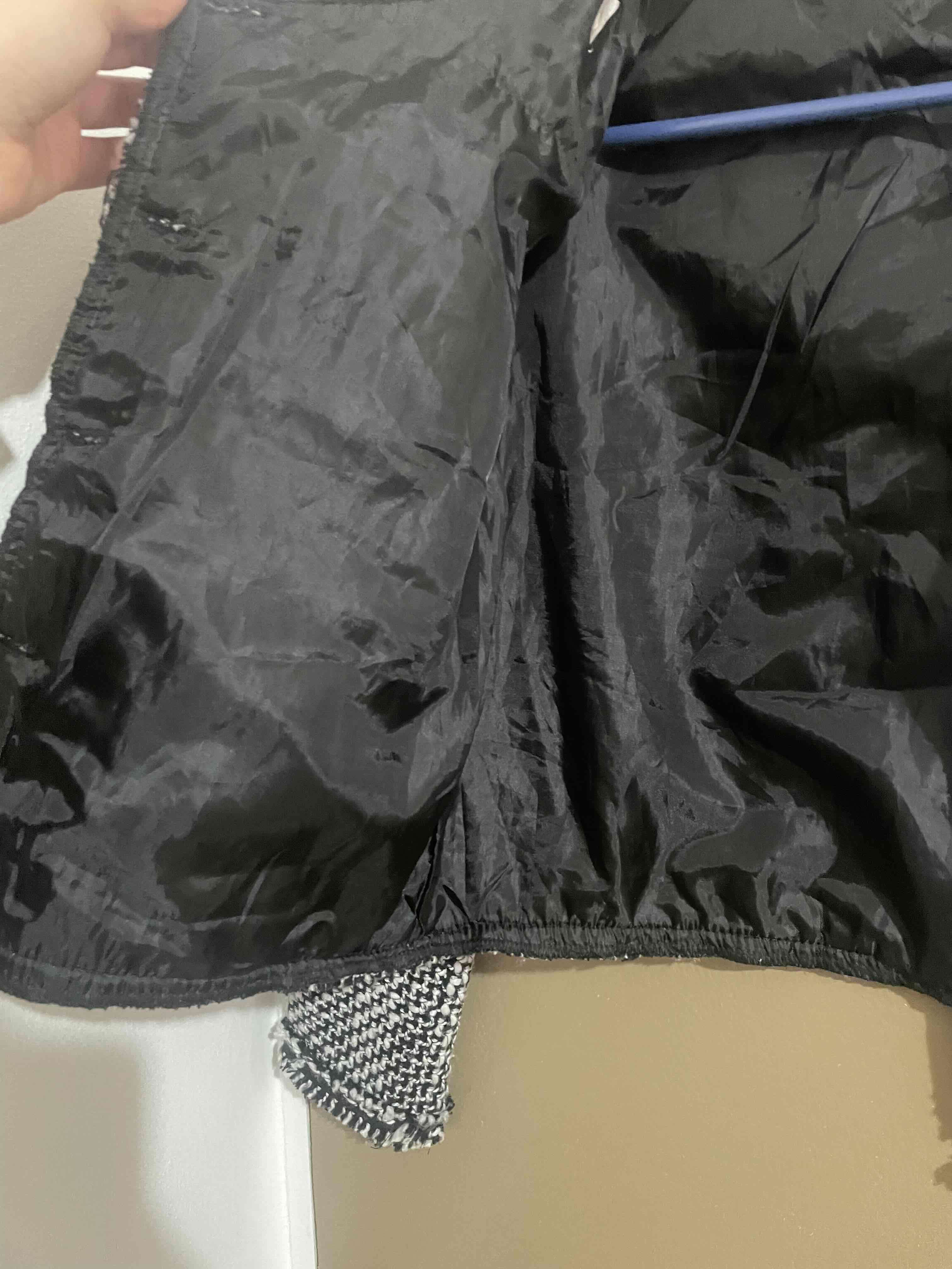 Chaqueta tweed blanco y negro - miniatura 3