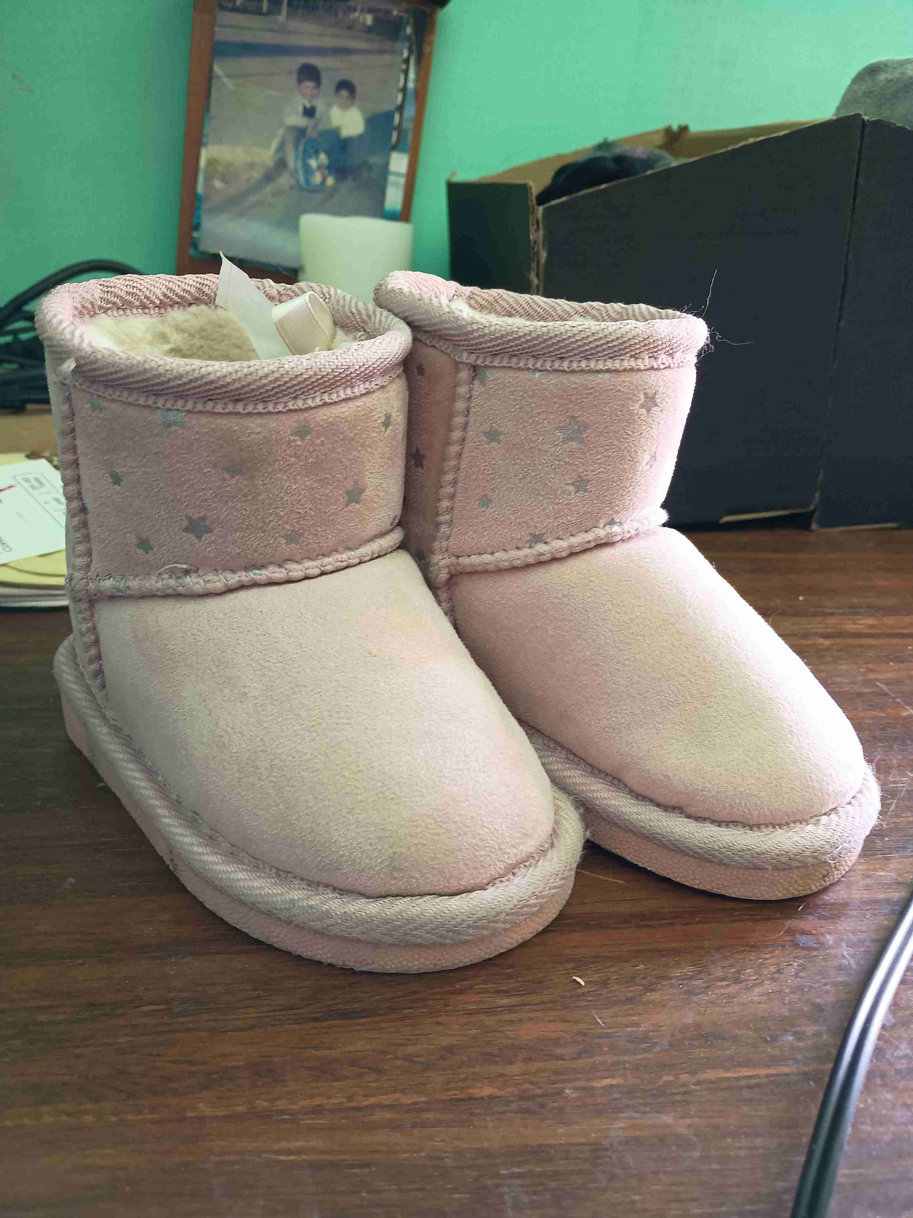 Botines Rosados de Bebé