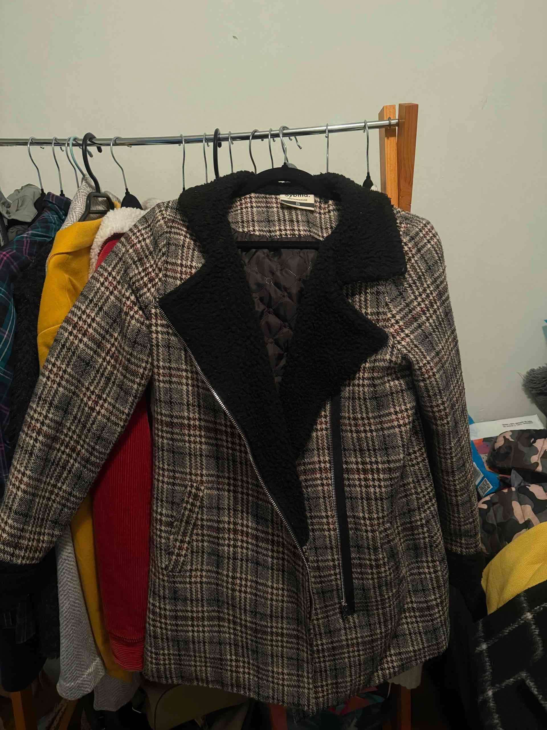 Abrigo Sybilla a cuadros - miniatura 2