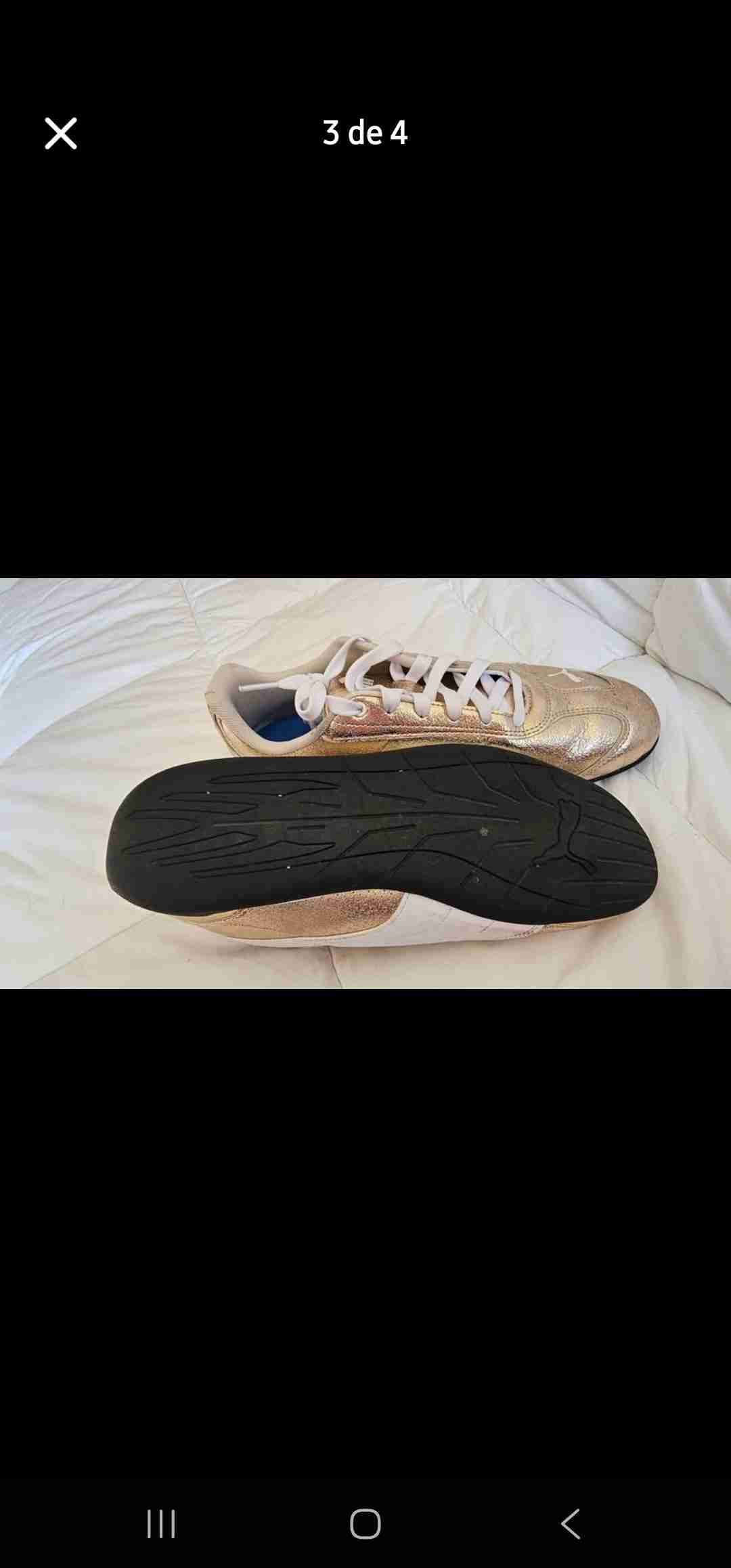 Zapatillas doradas Puma mujer Speedcat - miniatura 3