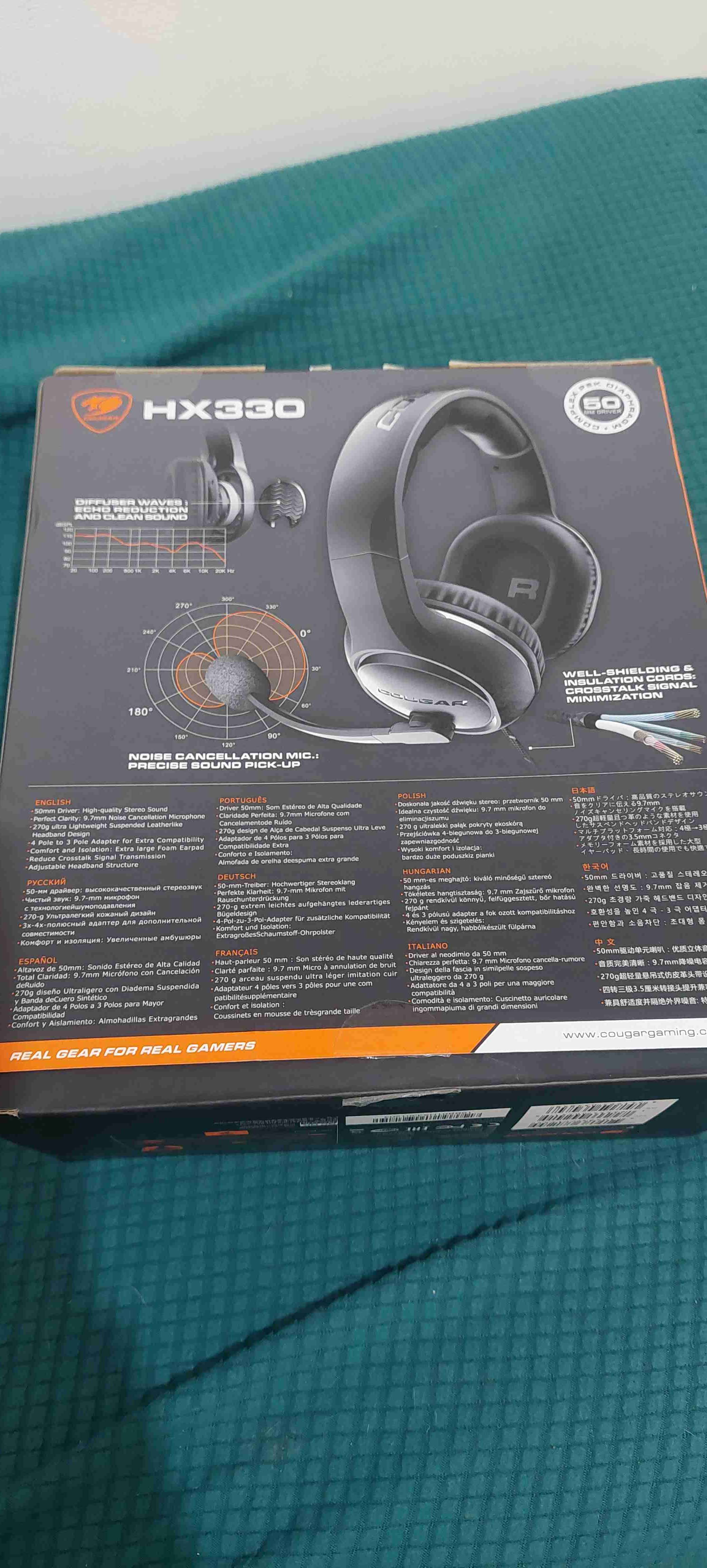 Audífonos Cougar HX330 - miniatura 3