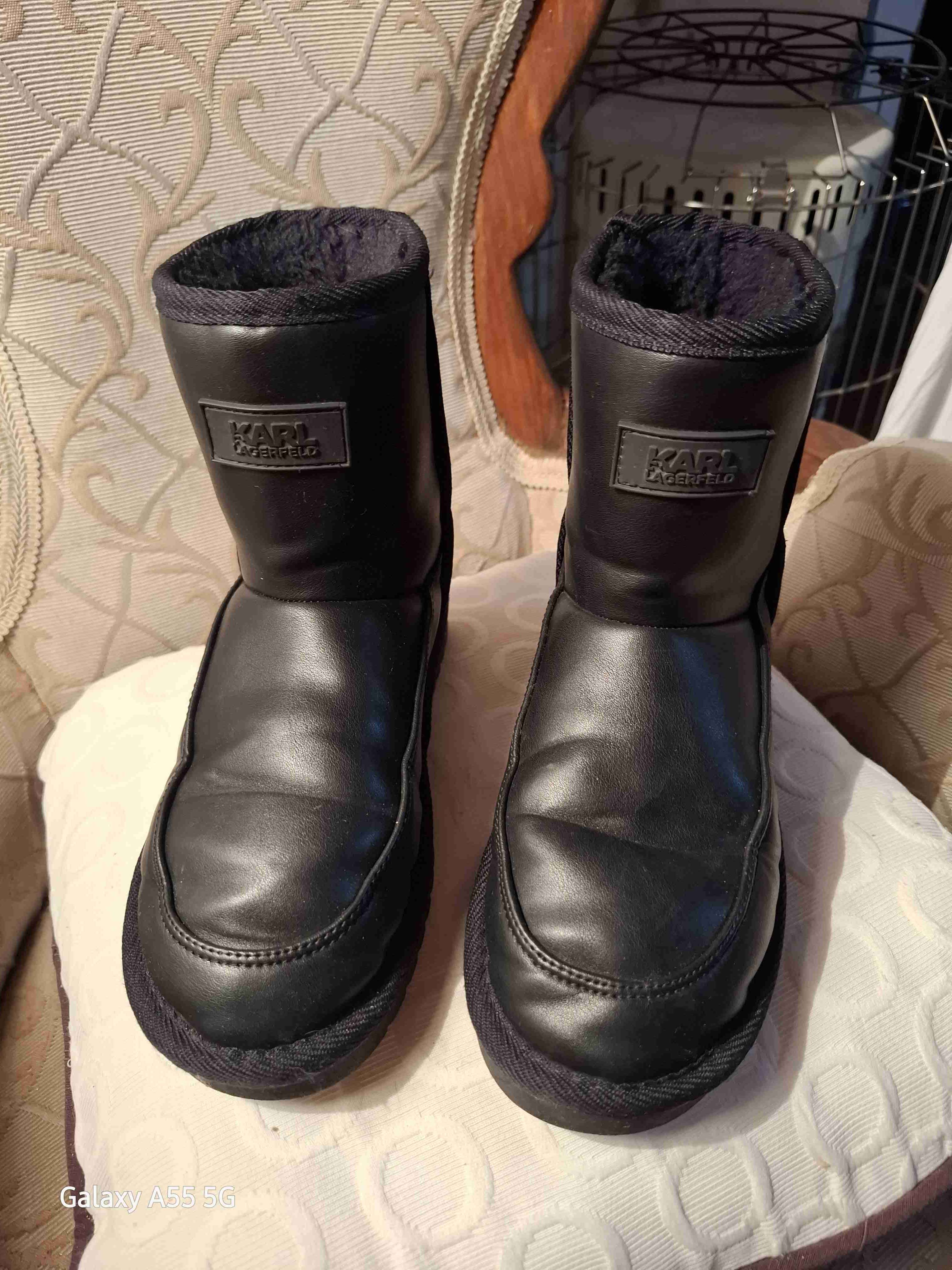 Botas negras Karl Lagerfeld - miniatura 1