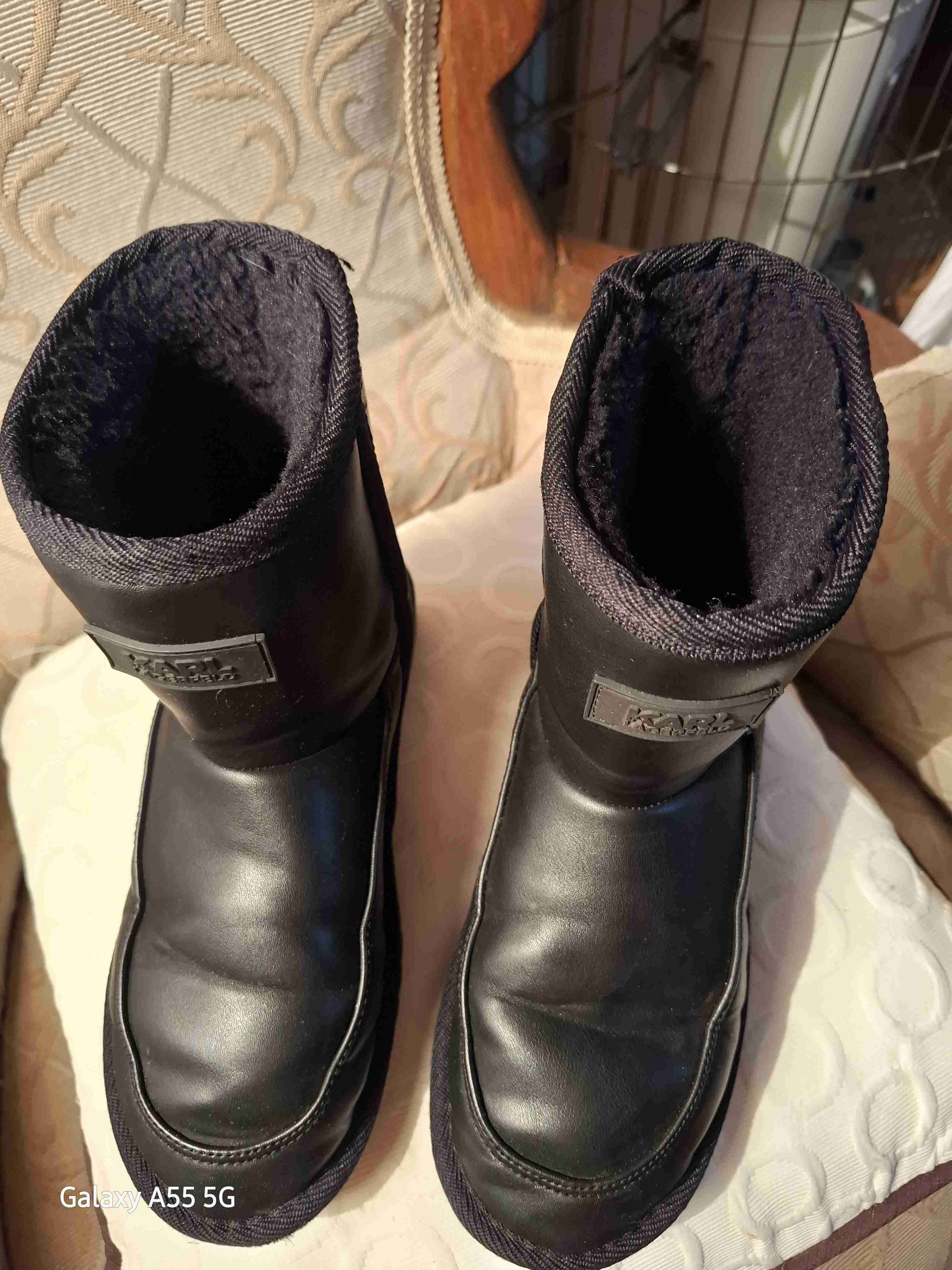 Botas negras Karl Lagerfeld - miniatura 2